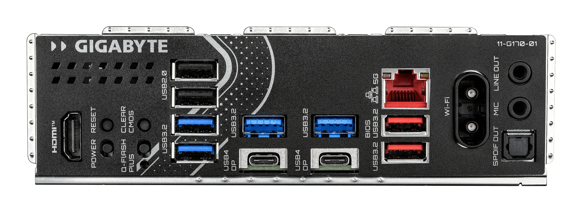 GIGABYTE X870E EAGLE WIFI7 Mainboard – Unterstützt AMD Ryzen 9000 CPUs, digitales 16+2+2-Phasen-VRM, bis zu 8200 MHz DDR5 (OC), 1× PCIe 5.0 + 3× PCIe 4.0, Wi-Fi 7, 5-GbE-LAN, USB 4 – Bild 4