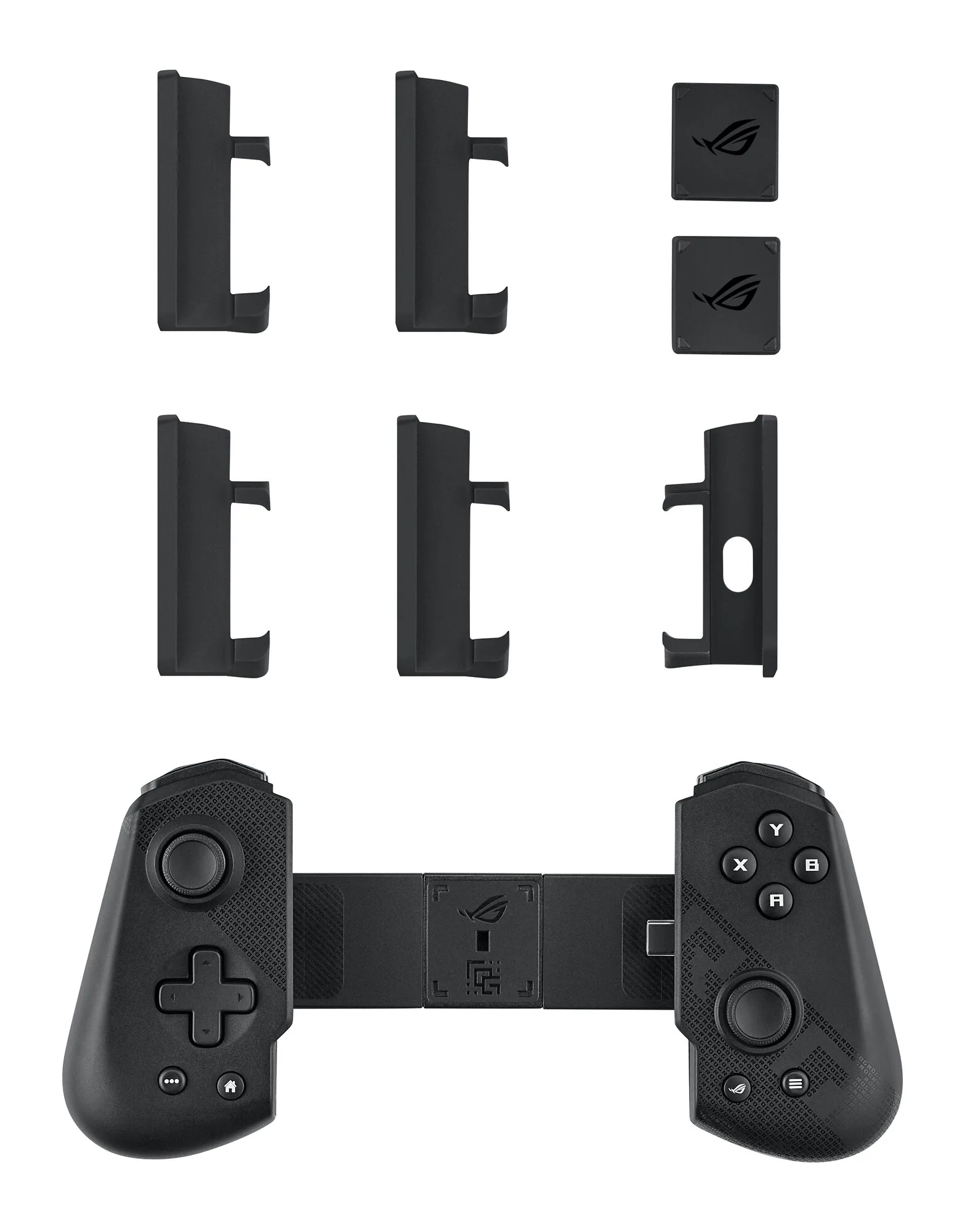 ASUS ROG Tessen Schwarz, Grau USB 3.2 Gen 1 (3.1 Gen 1) Gamepad Analog / Digital Android – Bild 1