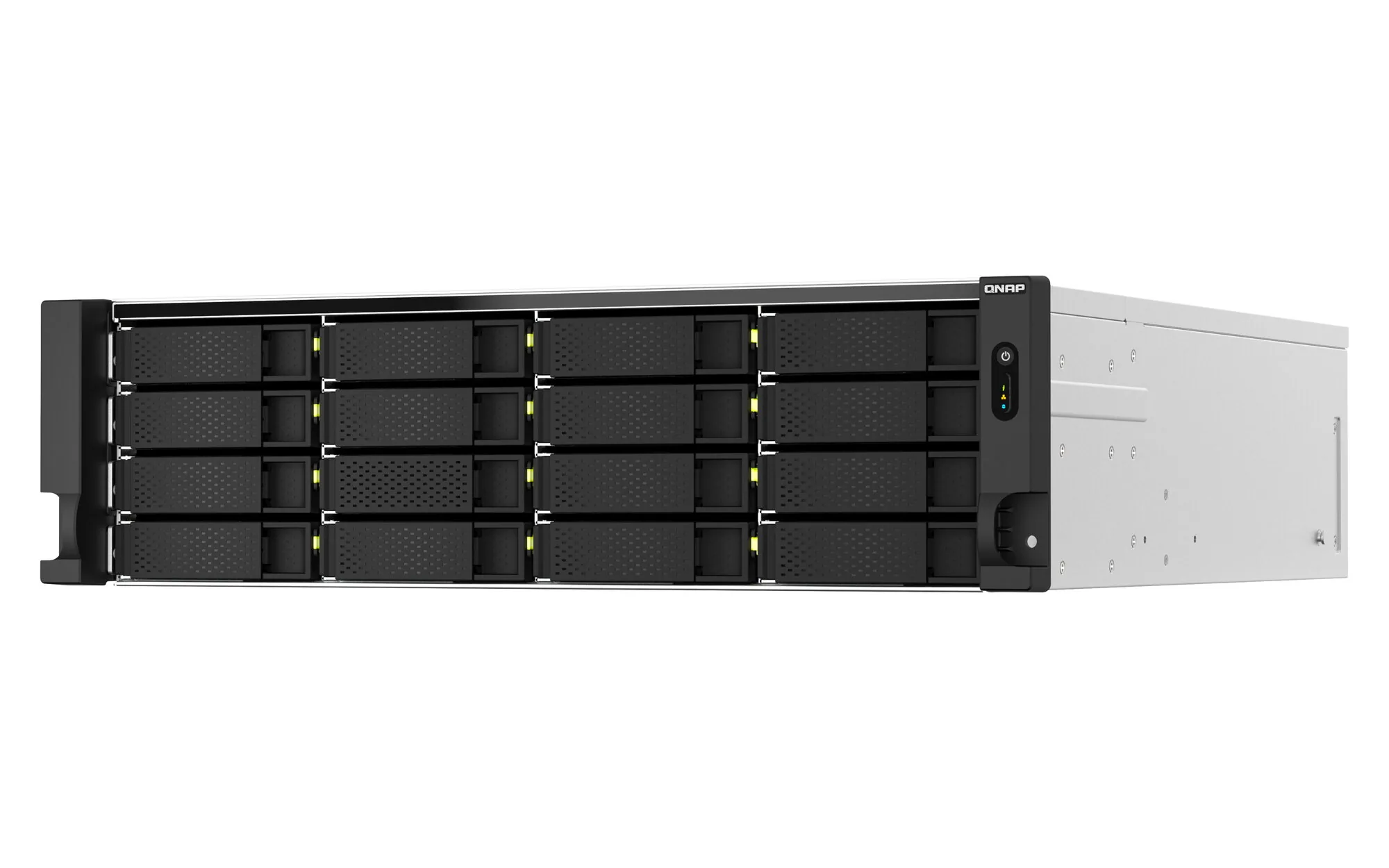QNAP TS-h2287XU-RP NAS Rack (3U) Intel Xeon E E-2336 32 GB DDR4 0 TB QuTS hero Schwarz, Weiß – Bild 4