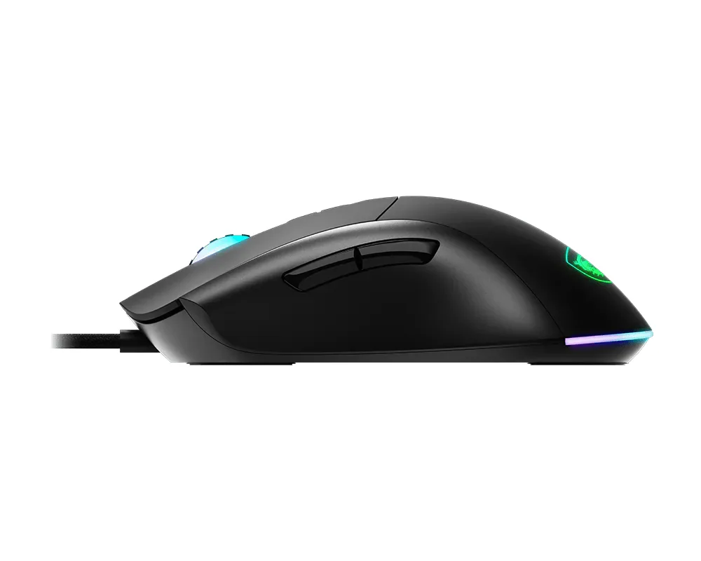 MSI FORGE GM320 Maus Gaming Beidhändig USB Typ-A Optisch 12800 DPI – Bild 4