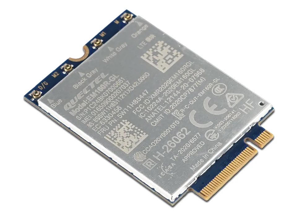 Lenovo 4XC1Q24436 Netzwerkkarte Eingebaut WWAN 1000 Mbit/s – Bild 1