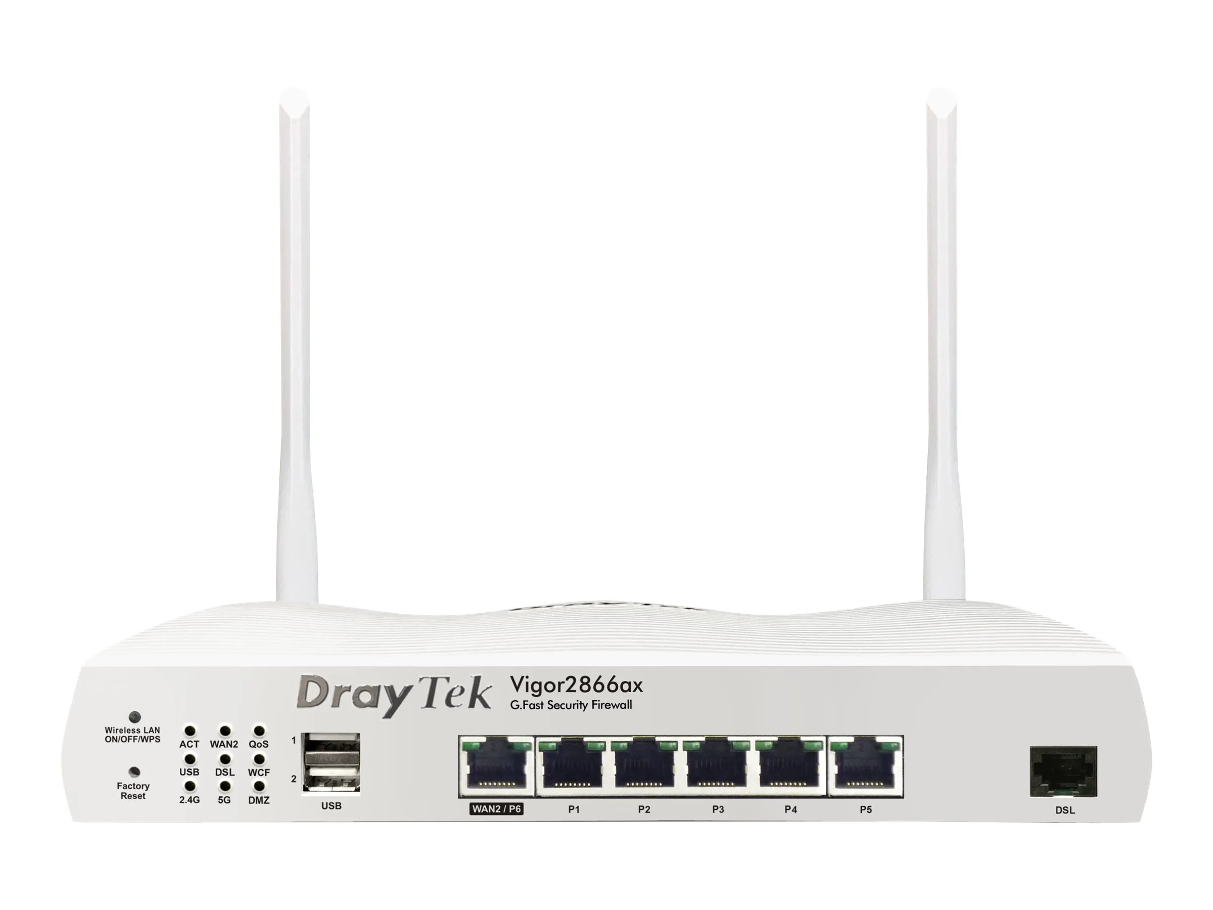 DrayTek Vigor 2866ax WLAN-AC ModemR. ADSL2+/VDSL2/G.Fast