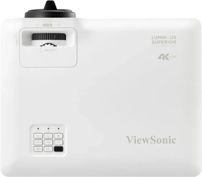 Viewsonic LS901-4K Beamer Standard Throw-Projektor 5500 ANSI Lumen UHD 4K (3840x2160) Weiß – Bild 4