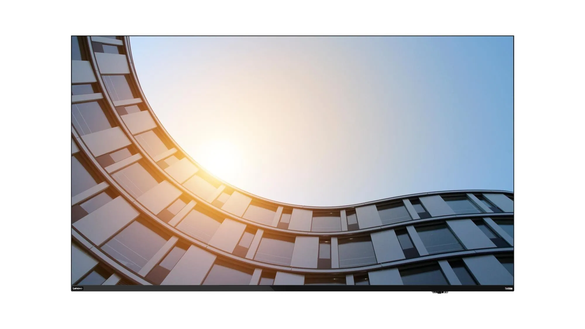 Lenovo ThinkVision E65 LFD Computerbildschirm 163,8 cm (64.5") 3840 x 2160 Pixel 4K Ultra HD LCD Schwarz – Bild 1