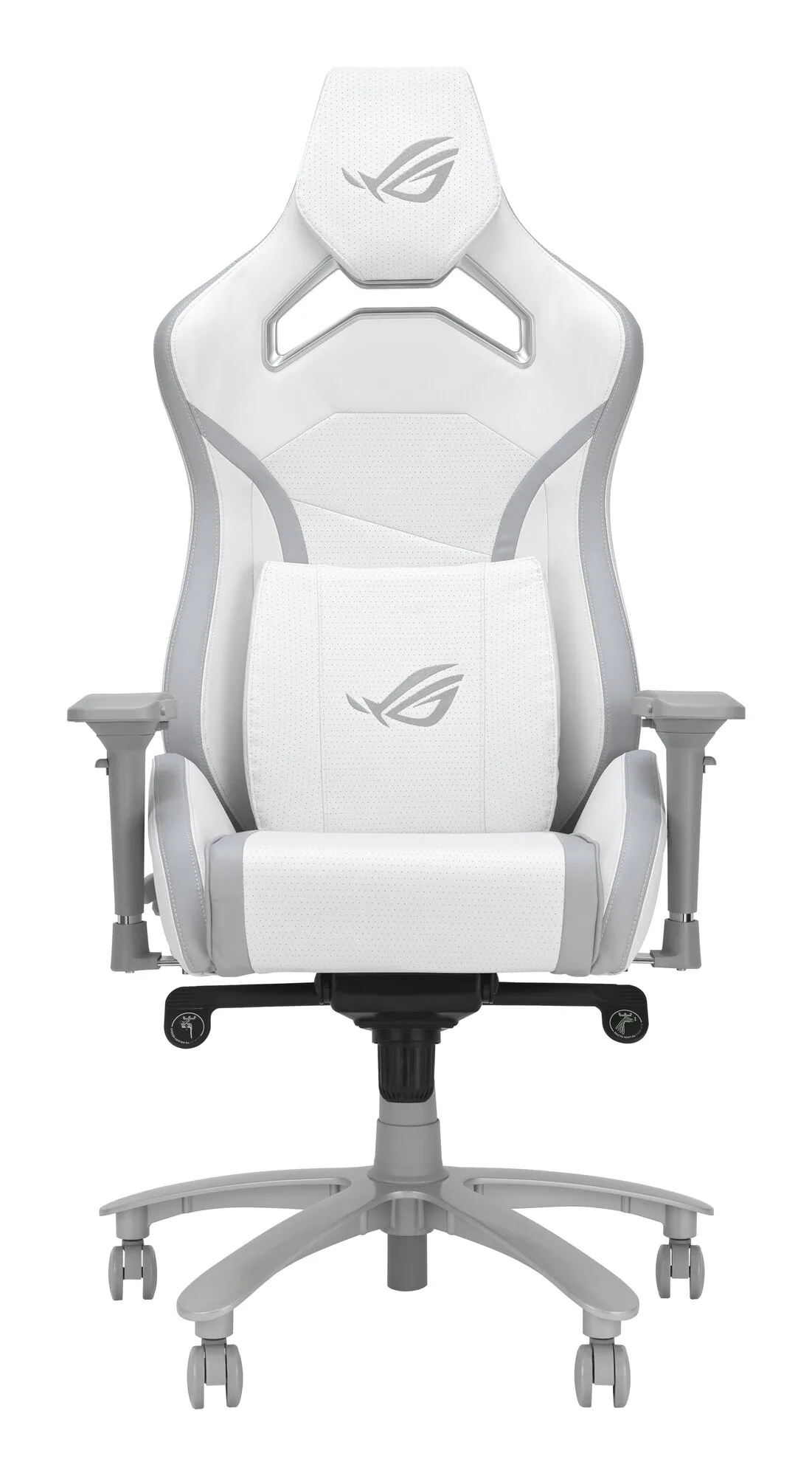 ASUS ROG Chariot X Core Universal-Gamingstuhl Gepolsterter Sitz Weiß – Bild 1