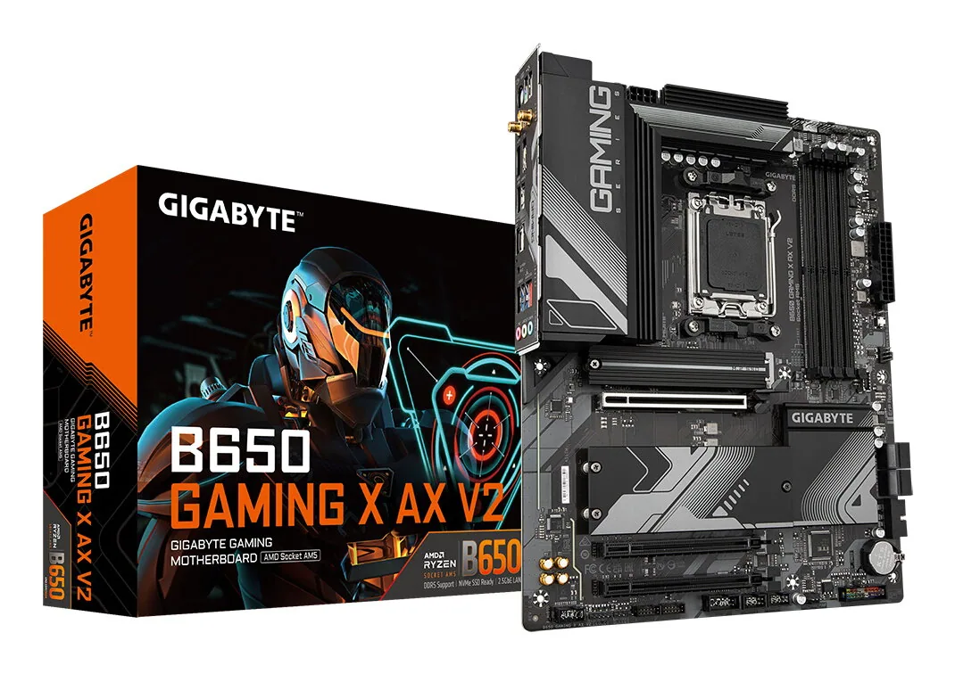 GIGABYTE B650 GAMING X AX V2 Mainboard – Bild 1