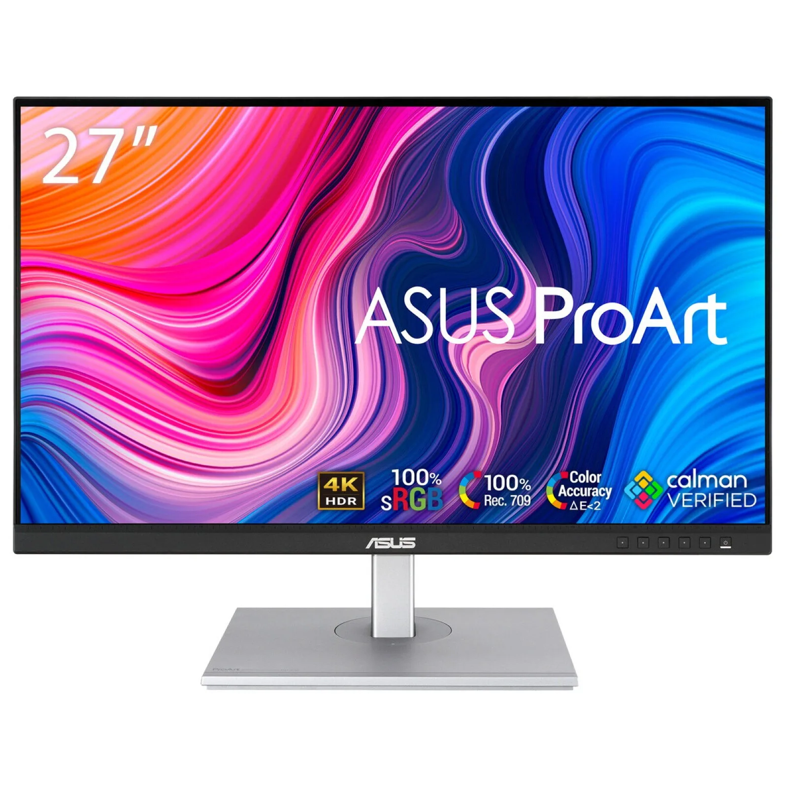 ASUS ProArt PA279CV Computerbildschirm 68,6 cm (27") 3840 x 2160 Pixel 4K Ultra HD LED Schwarz, Silber – Bild 1