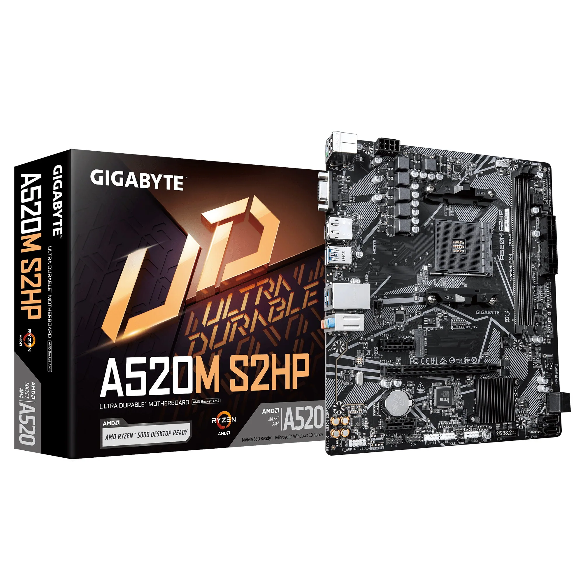 GIGABYTE A520M S2HP Mainboard – Bild 1