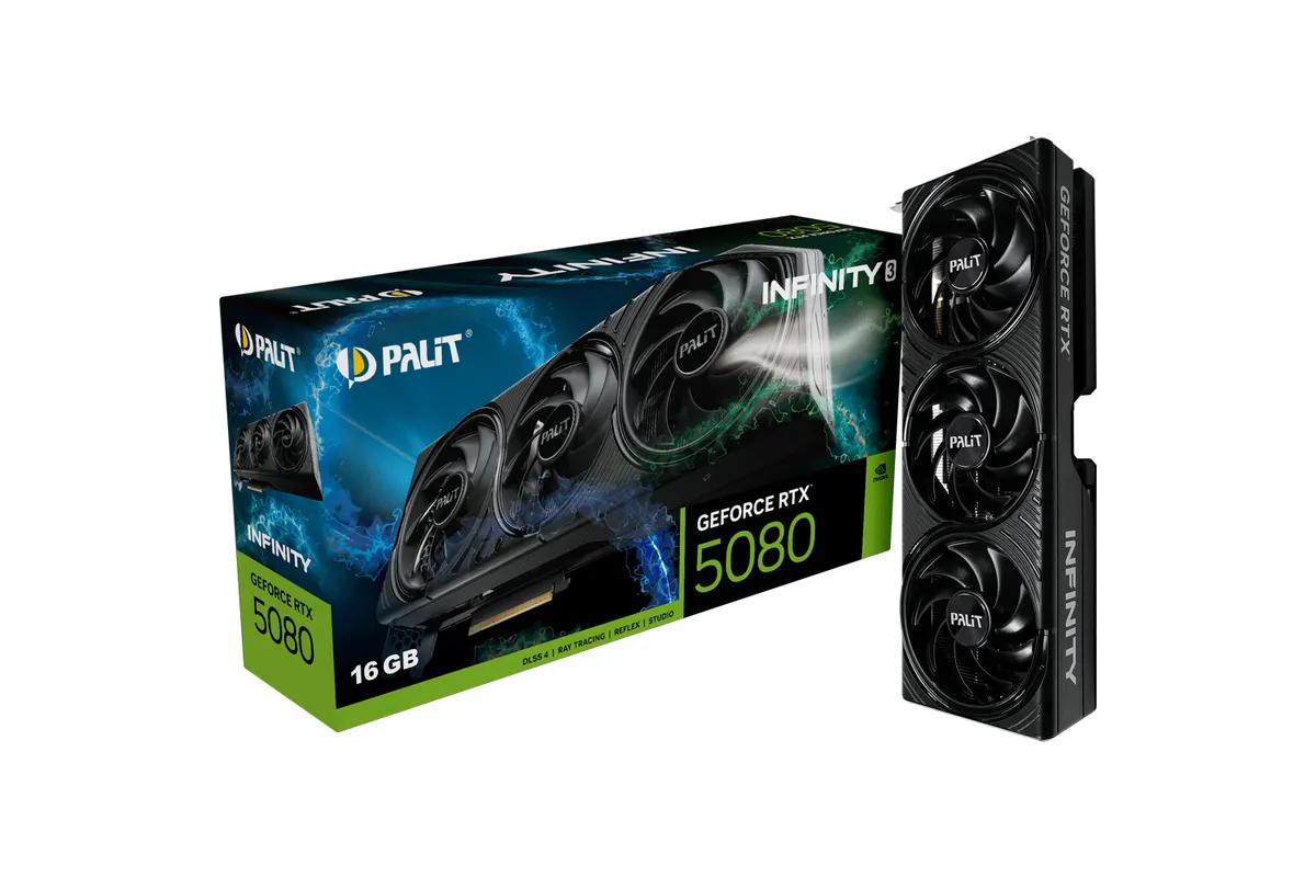 Palit RTX5080 Infinity 3 16 GB GDDR7 HDMI 3xDP