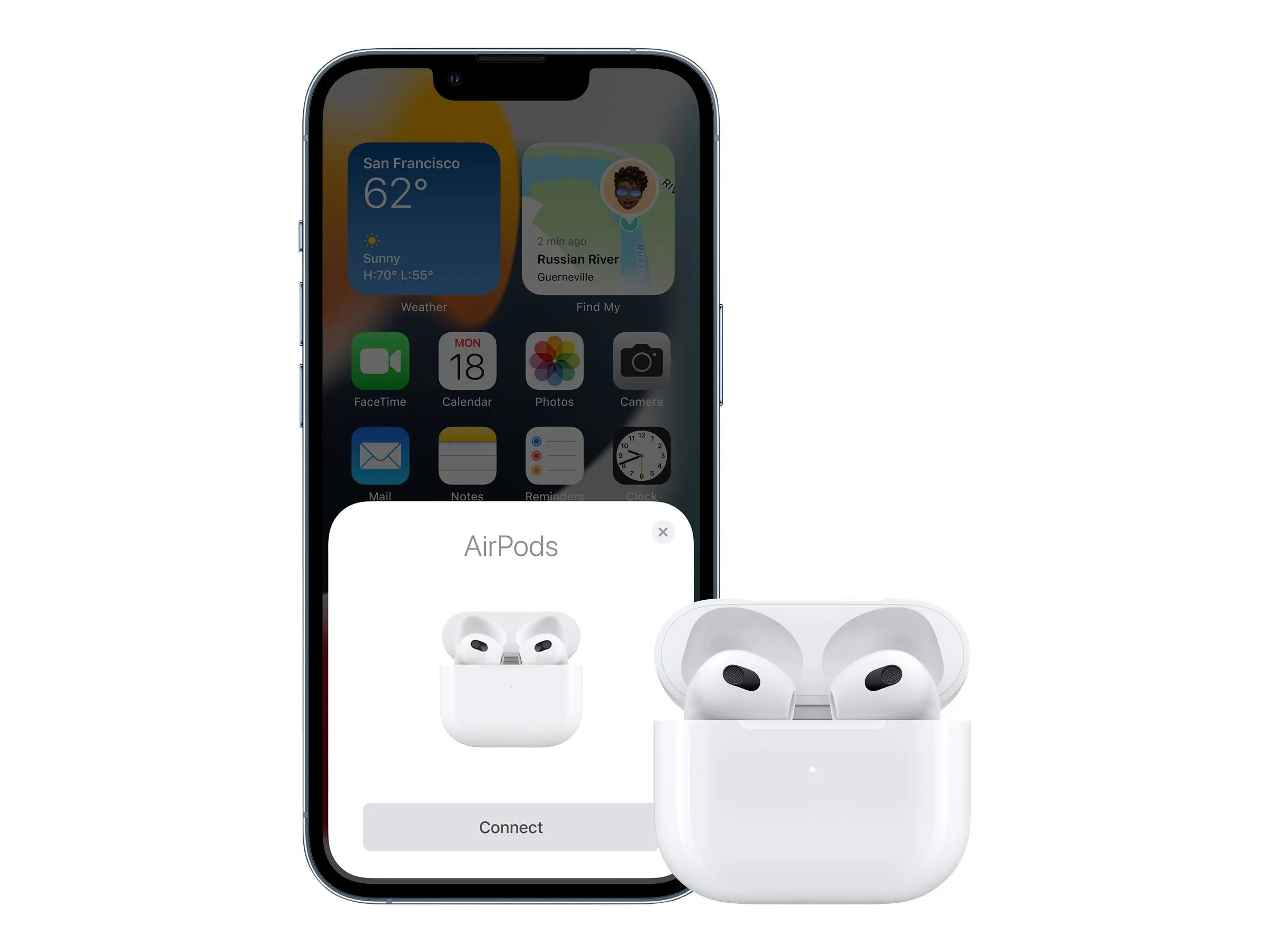 Apple AirPods (3.Gen.) mit Ladecase