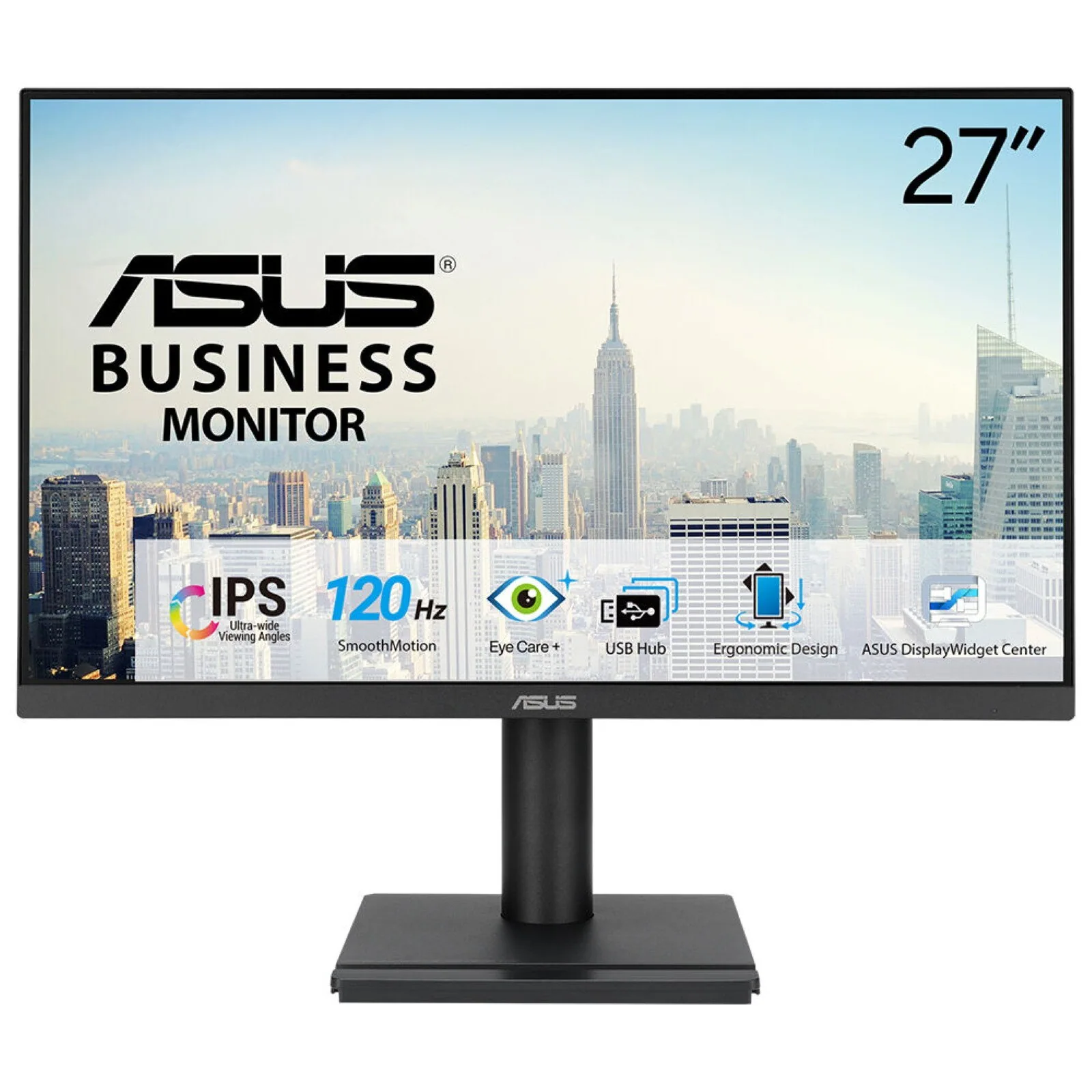 ASUS VA279QGS Computerbildschirm 68,6 cm (27") 1920 x 1080 Pixel Full HD LCD Schwarz – Bild 1