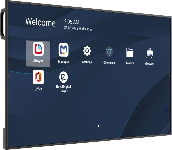 Viewsonic CDE5514-2C Signage-Display Digital Signage Flachbildschirm 139,7 cm (55") LCD WLAN 500 cd/m² 4K Ultra HD Schwarz Eingebauter Prozessor Android 14 24/7 – Bild 2