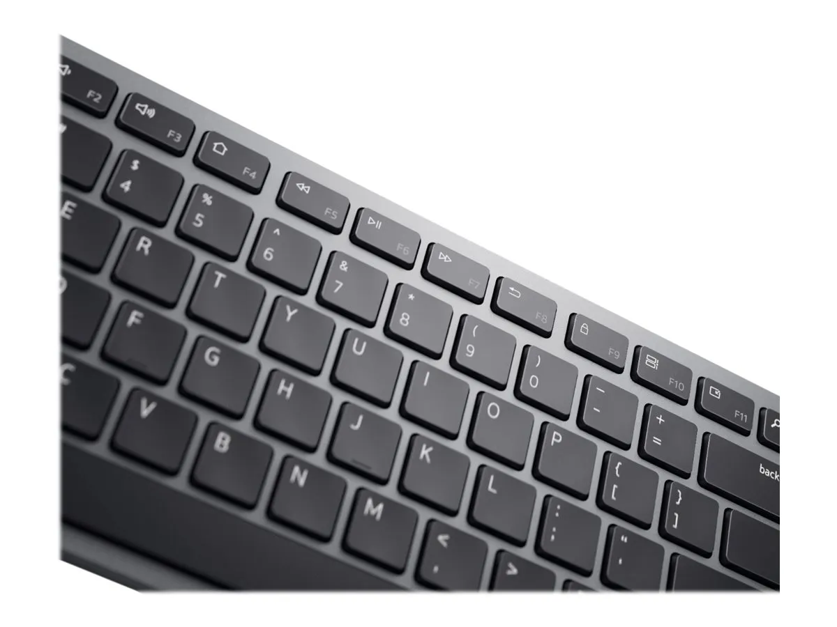 Dell Premier Tastatur+Maus Funk 4000dpi/QWERTY Grau