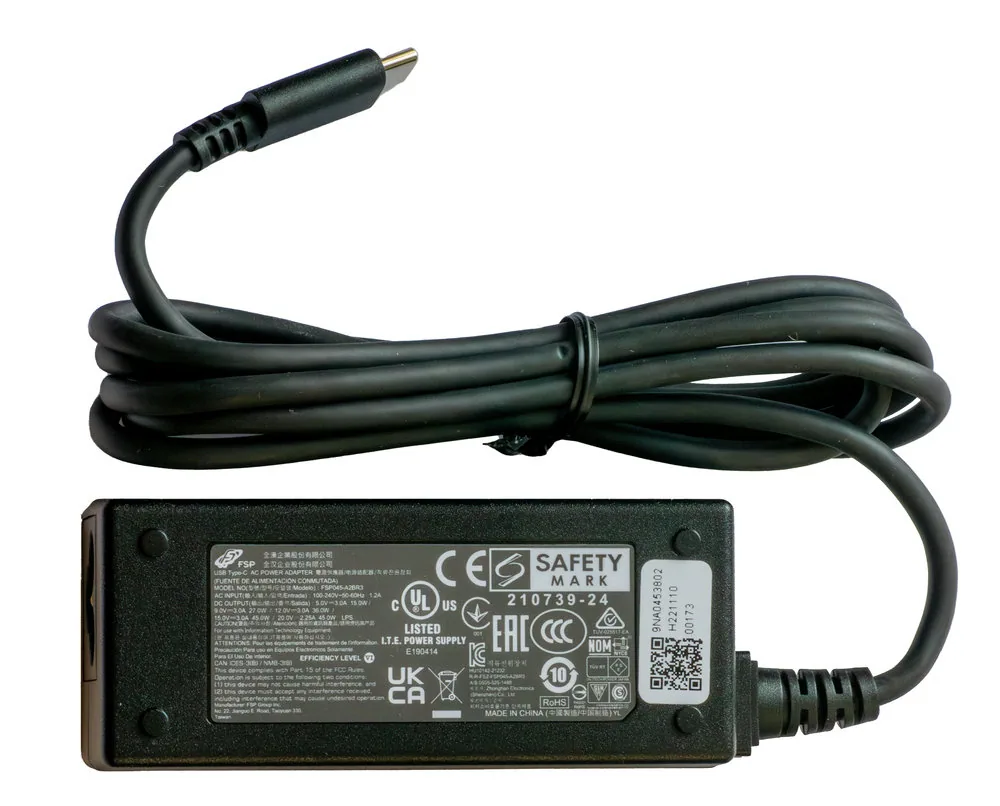 Zebra PWR-BGA15V45W-UC2-WW Netzteil & Spannungsumwandler Drinnen 45 W Schwarz – Bild 1