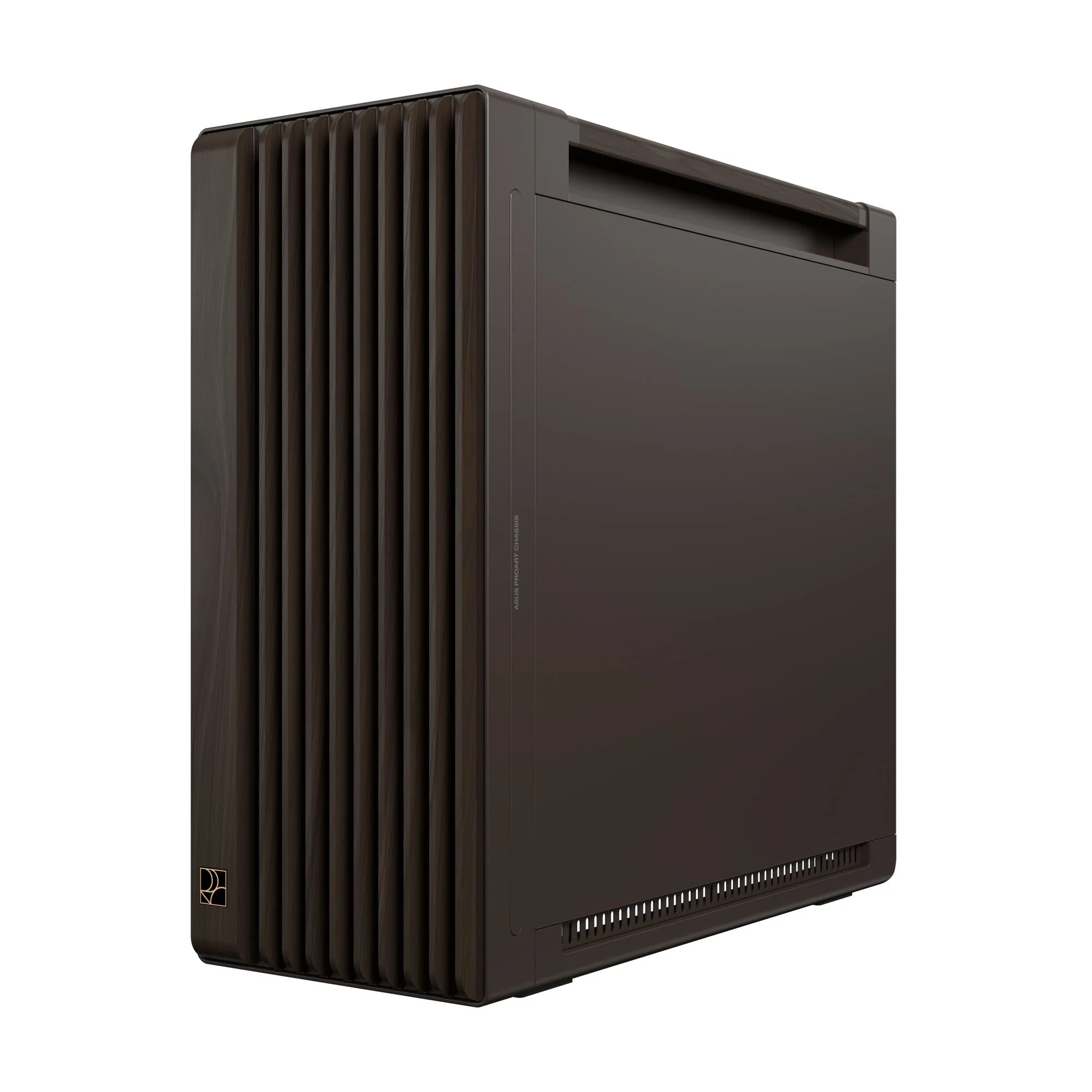 ASUS ProArt PA602 Wood Edition Retro Brown - Tempered Glass Panel Midi Tower Braun – Bild 4