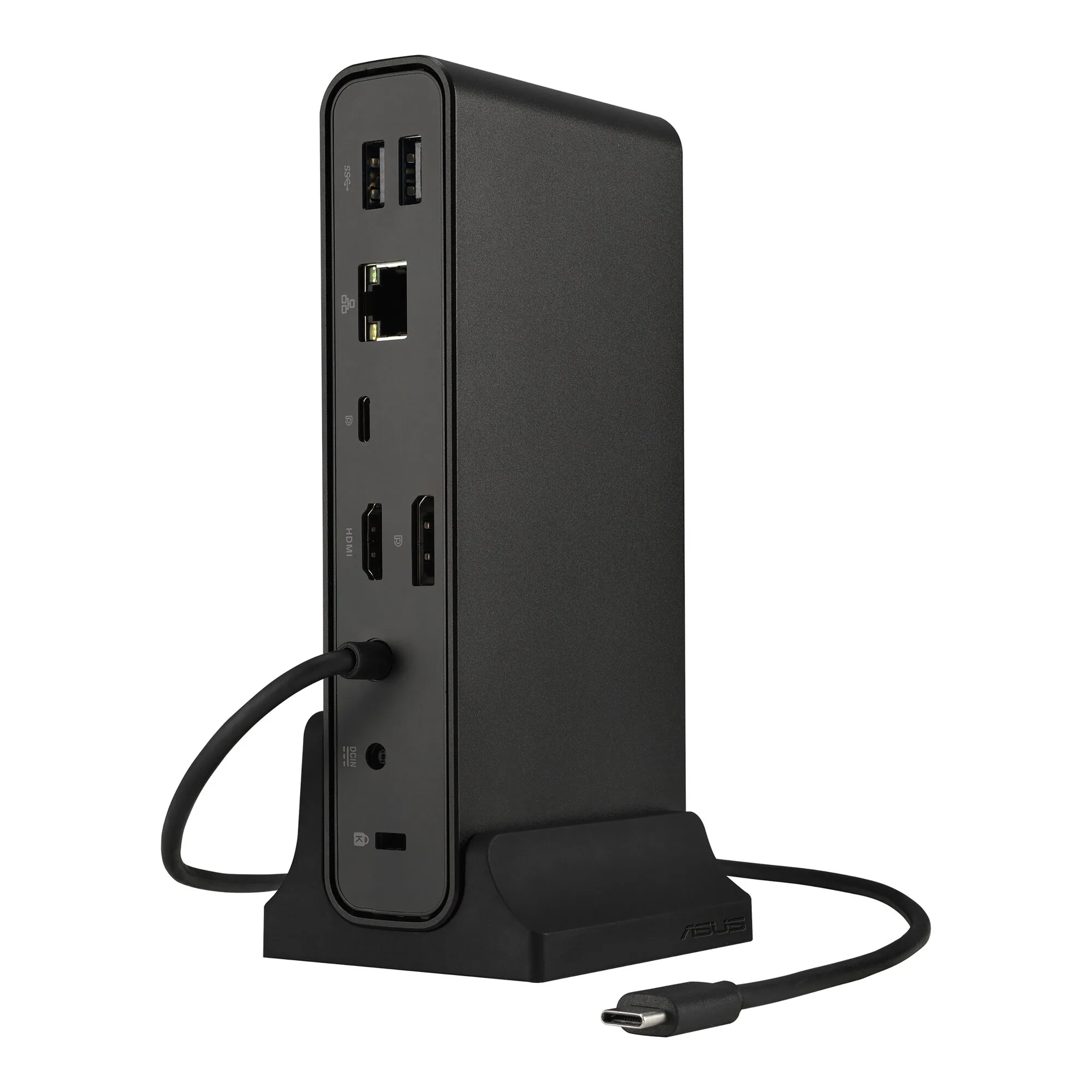 ASUS Triple Display USB-C Dock DC300 Andocken USB 3.2 Gen 2 (3.1 Gen 2) Type-C Schwarz – Bild 1