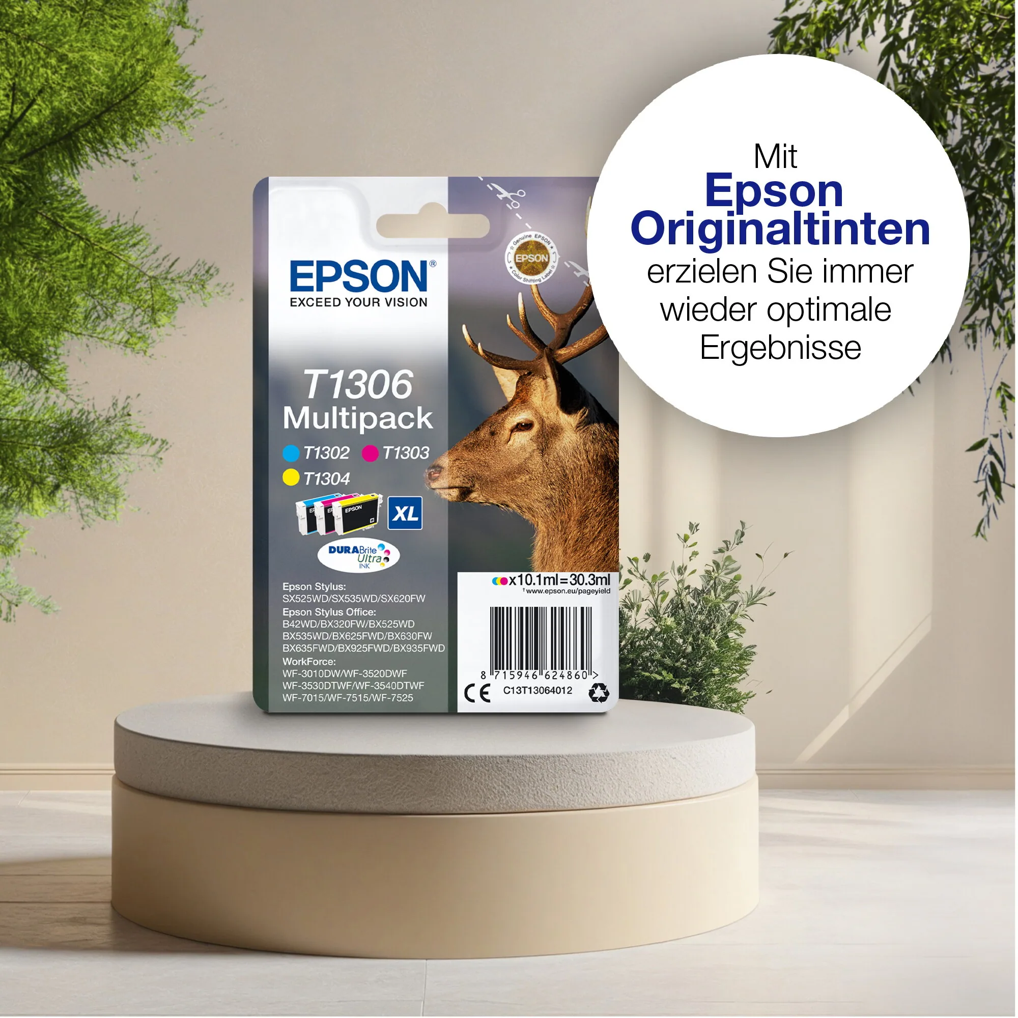 Epson Stag T1303 Hirsch DURABrite Ultra Single Magenta Tinte – Bild 3