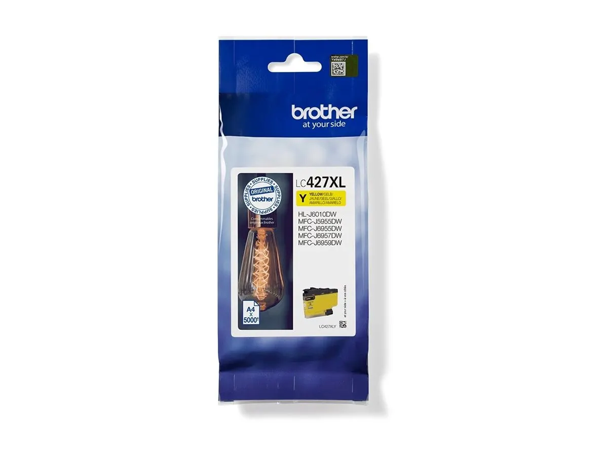 Brother LC-427XLY Druckerpatrone Original Hohe (XL-) Ausbeute Gelb