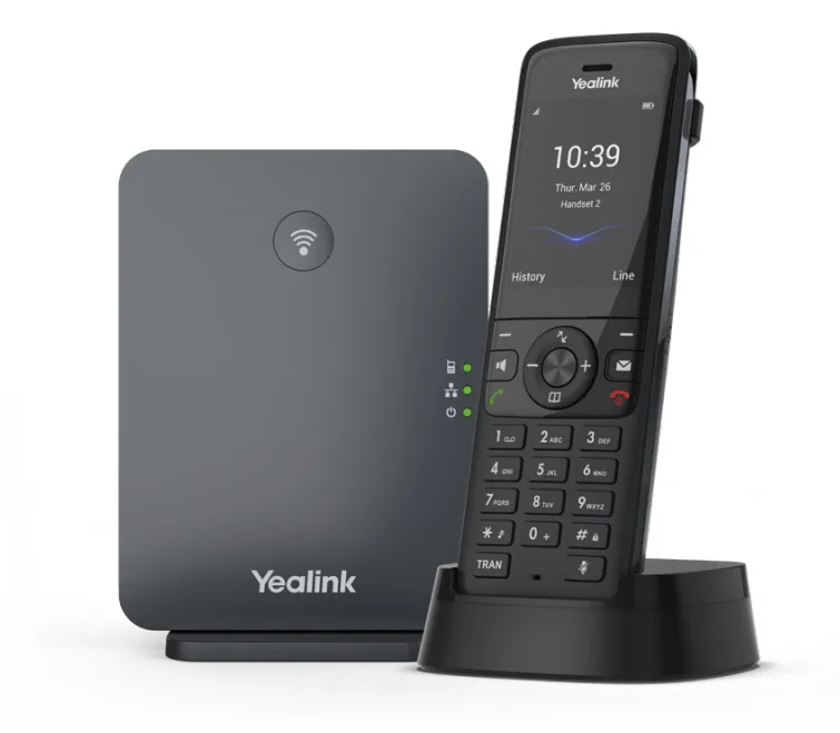 Yealink W78P IP-Telefon Schwarz TFT – Bild 1