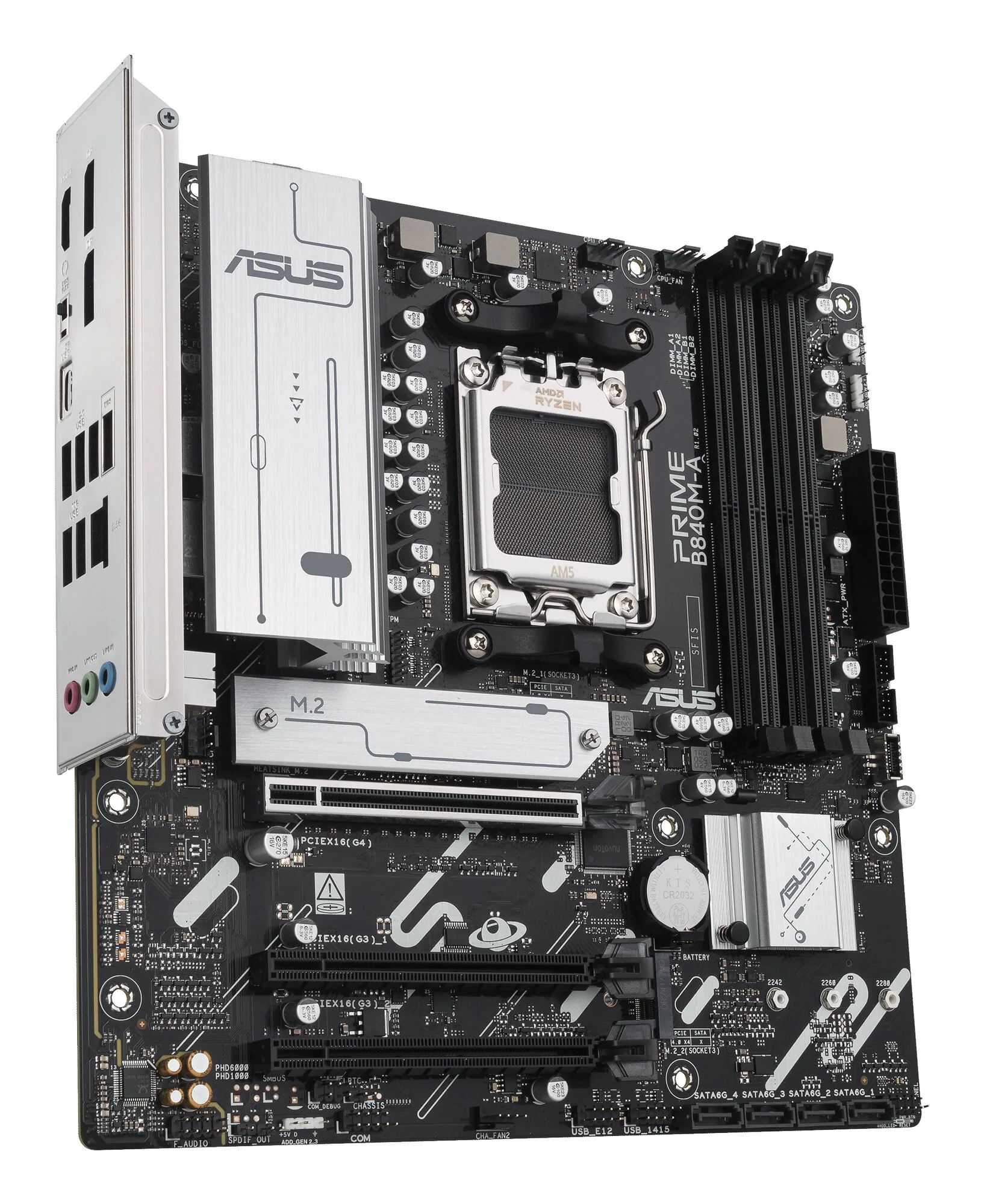 ASUS PRIME B840M-A-CSM AMD B840 Sockel AM5 micro ATX – Bild 4