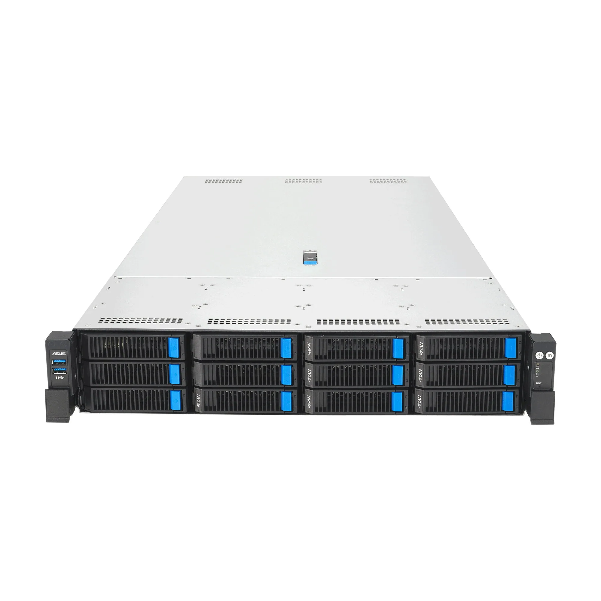 ASUS RS720A-E13-RS12U Socket SP5 Rack (2U) Schwarz, Silber – Bild 2