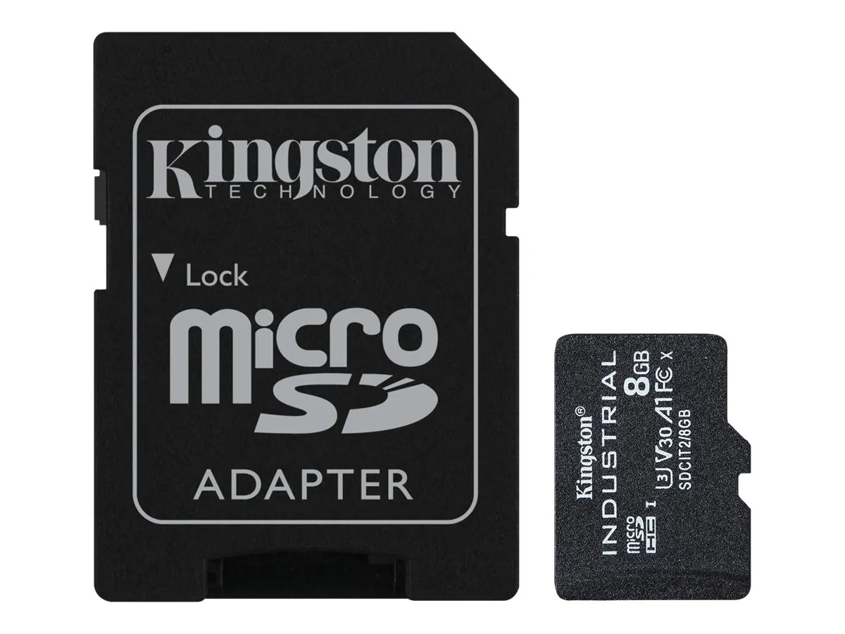 SD MicroSD Card   8GB Kingston SDHC     (Class10) w.A A1 retail