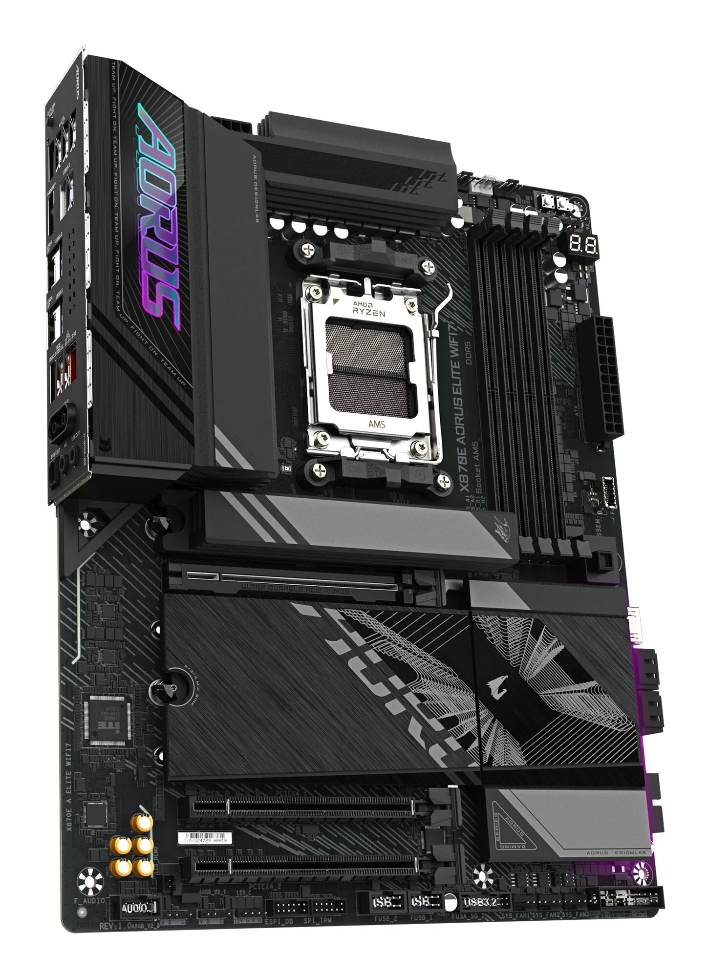 GIGABYTE X870E AORUS ELITE WIFI7 Mainboard – Bild 3