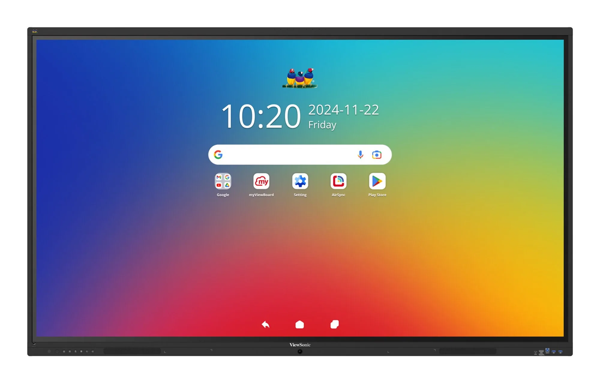 ViewSonic IFP8641 Interaktives Whiteboard 2,18 m (86") 3840 x 2160 Pixel Touchscreen Schwarz HDMI – Bild 1
