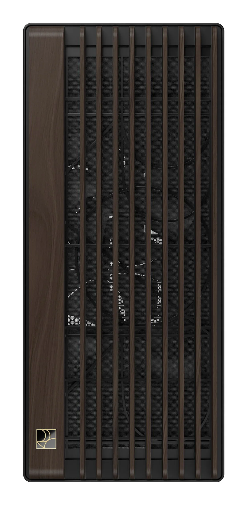 ASUS ProArt PA602 Wood Edition Modern Black - Metal Panel Midi Tower Schwarz, Holz – Bild 3