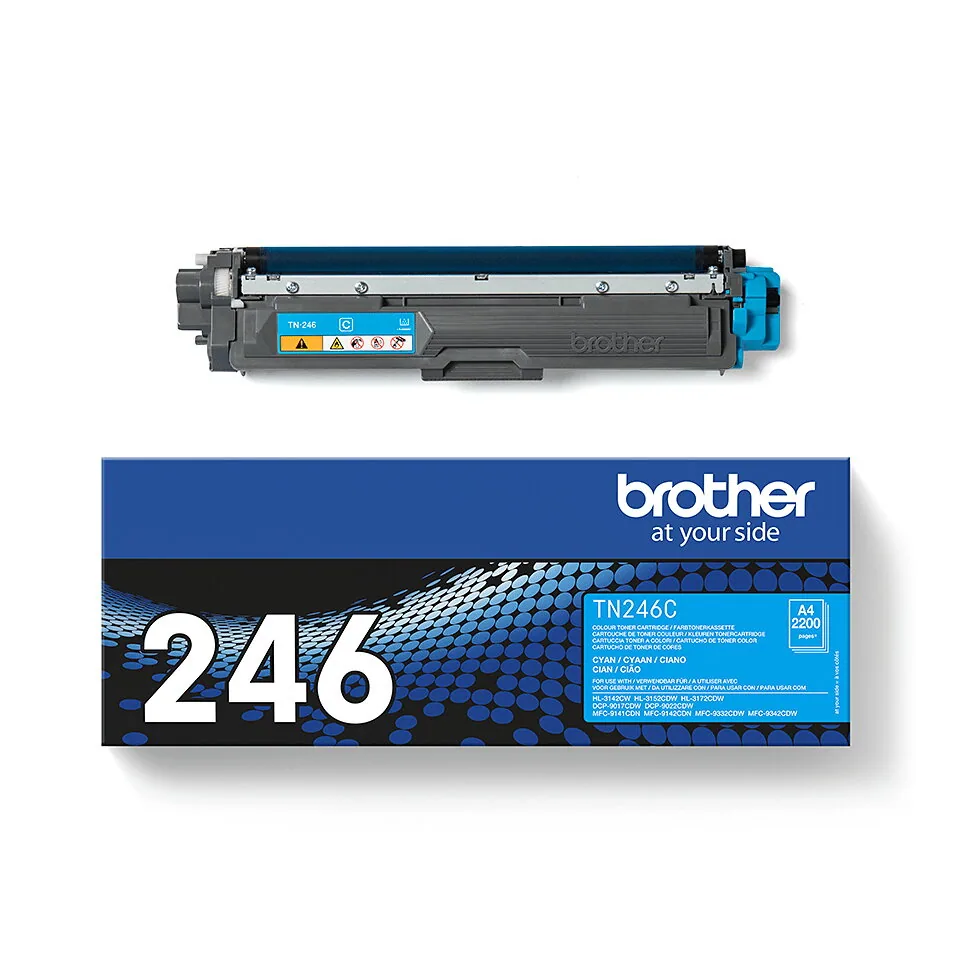 Brother TN-246C Tonerkartusche 1 Stück(e) Original Cyan – Bild 3