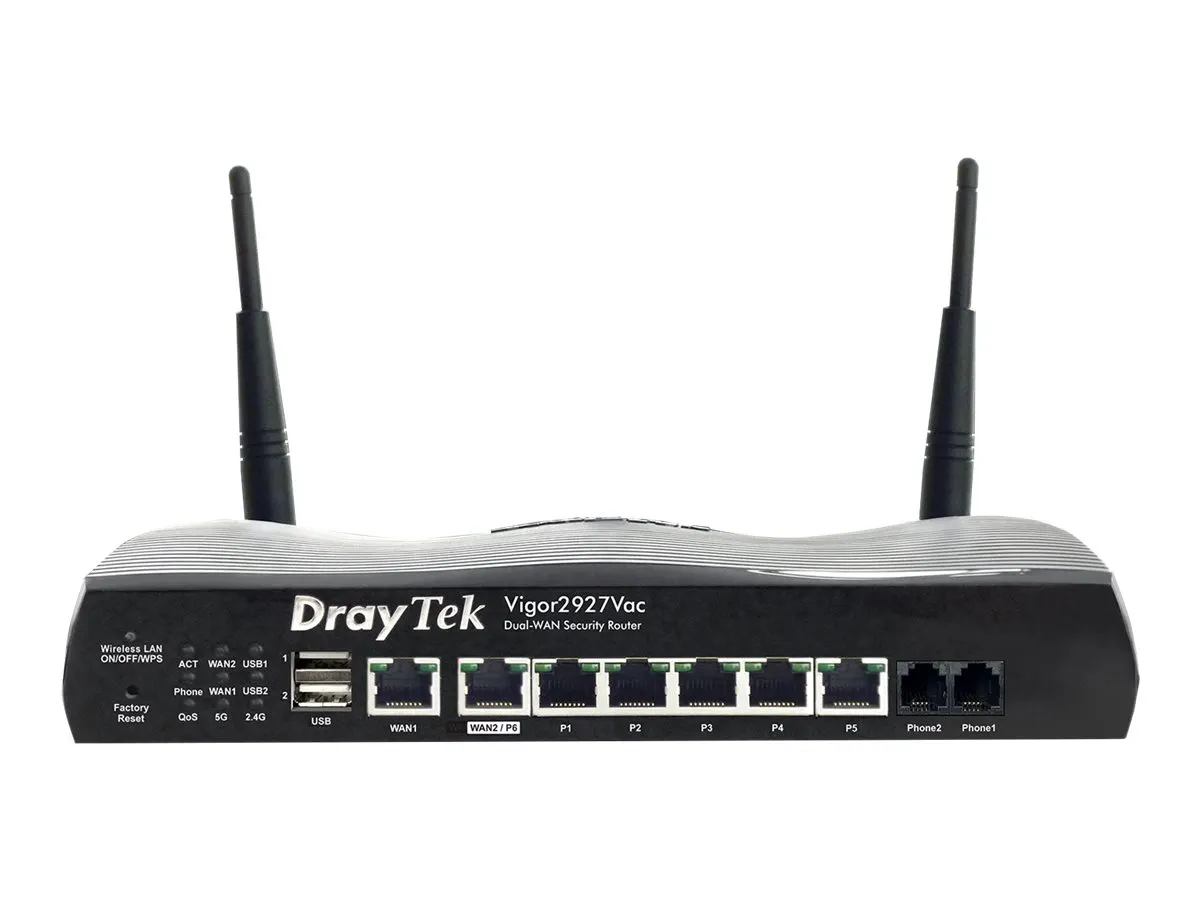 DrayTek Vigor 2927Vac WLAN-AC SecureRouter DUAL-WAN