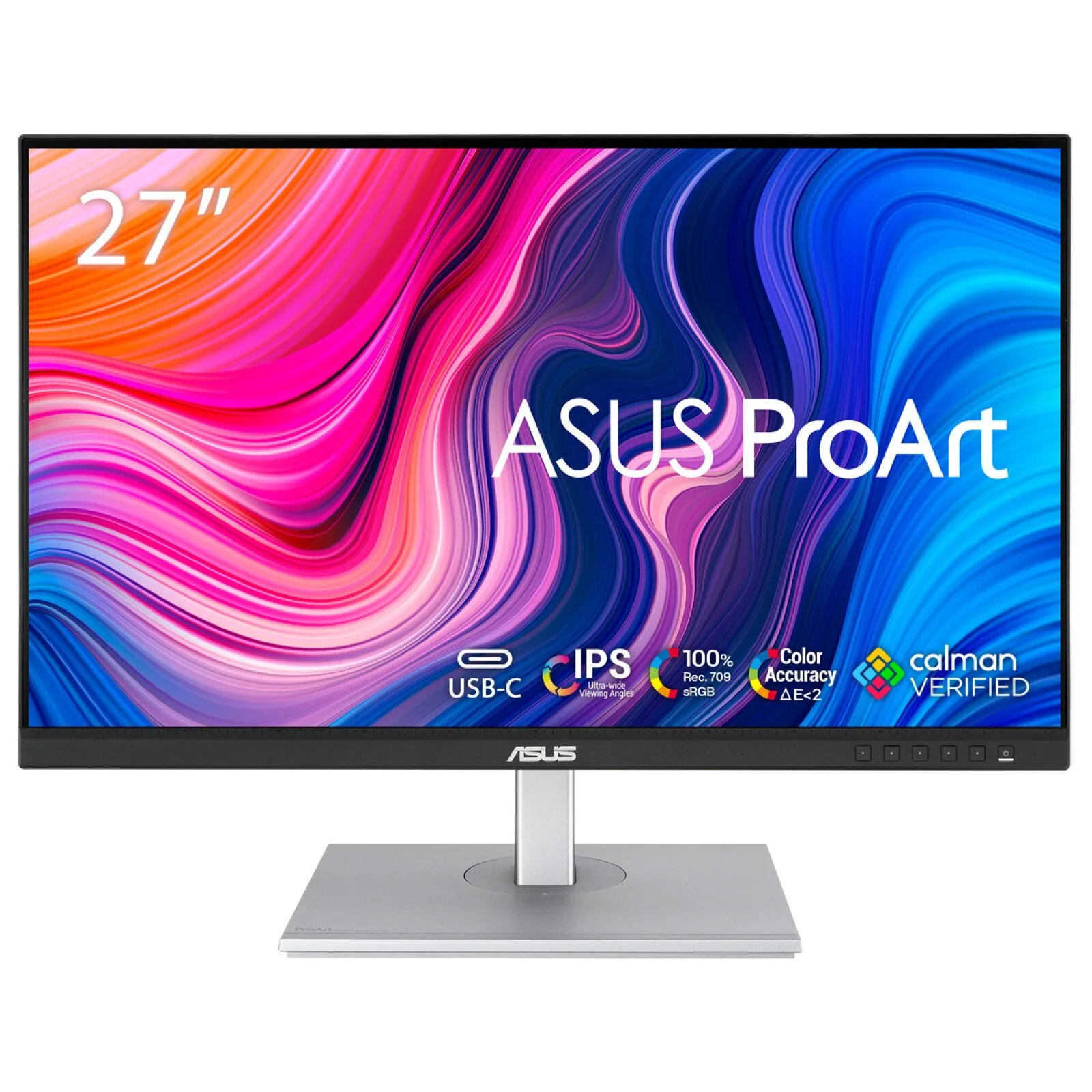 ASUS ProArt PA278CV Computerbildschirm 68,6 cm (27") 2560 x 1440 Pixel Quad HD LED Schwarz – Bild 1