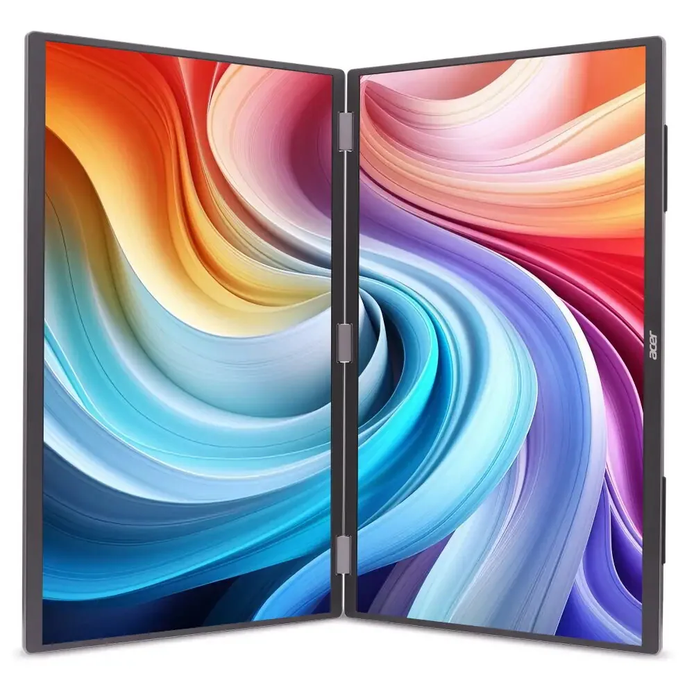 Acer PD193QEbmiuux Computerbildschirm 47 cm (18.5") 1920 x 1080 Pixel Double Full HD LED Grau – Bild 5