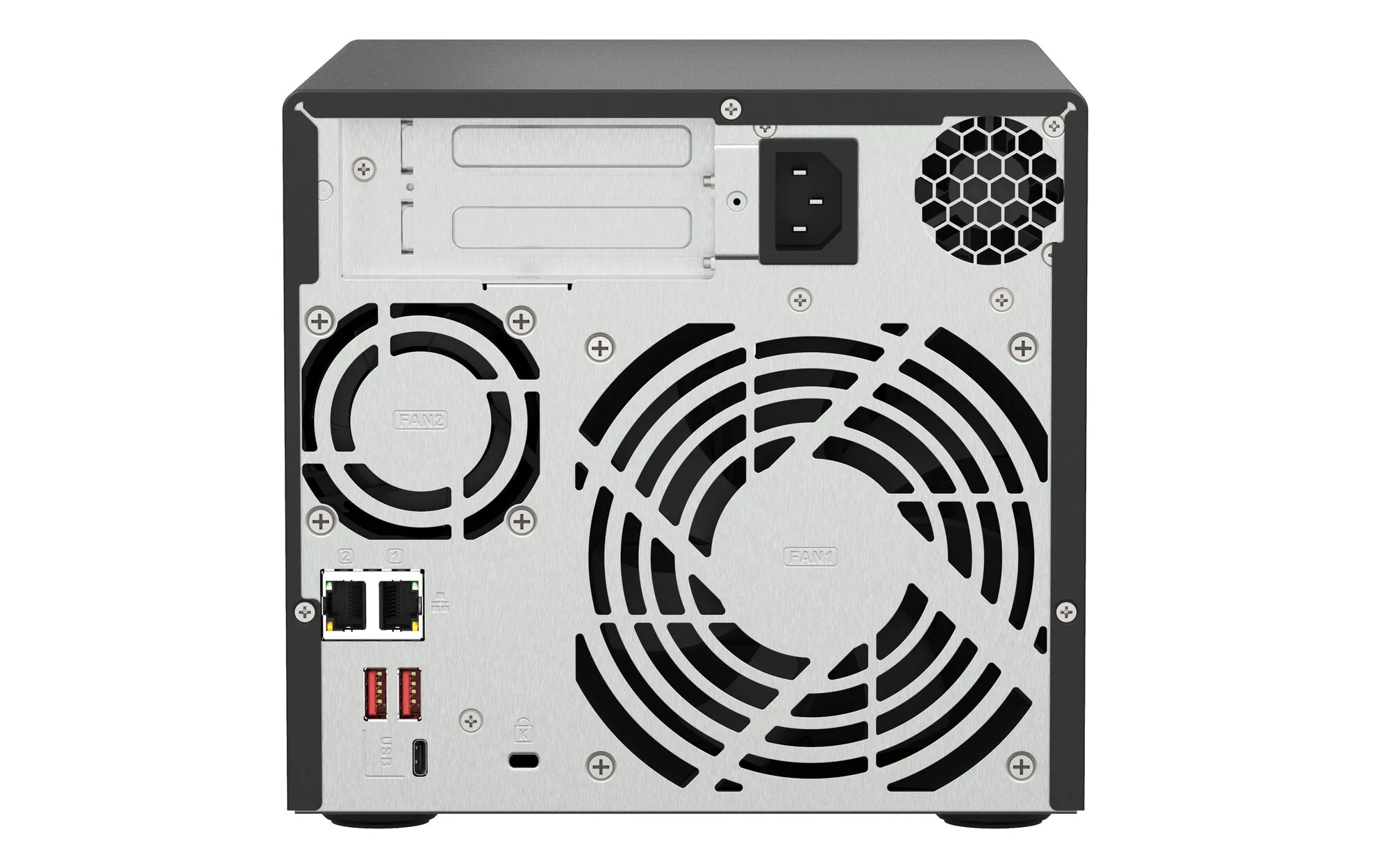 QNAP TS-473A NAS Tower Ryzen Embedded V1500B 8 GB DDR4 0 TB QNAP Turbo System Schwarz – Bild 6