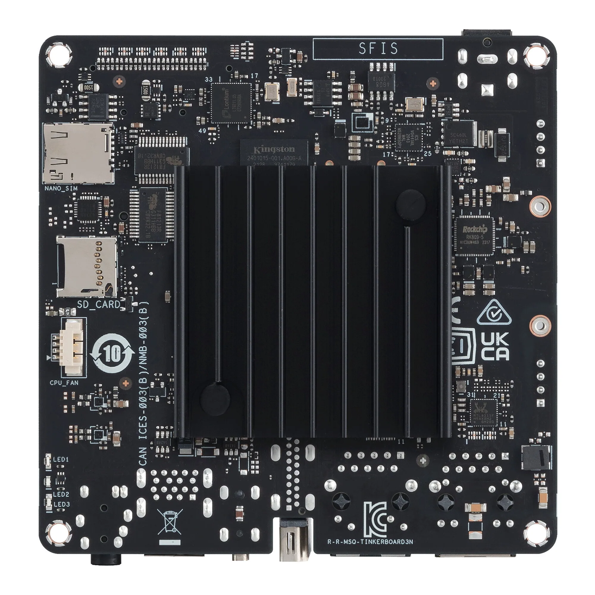 ASUS Tinker Board 3N Entwicklungsplatine Rockchip RK3568 – Bild 5