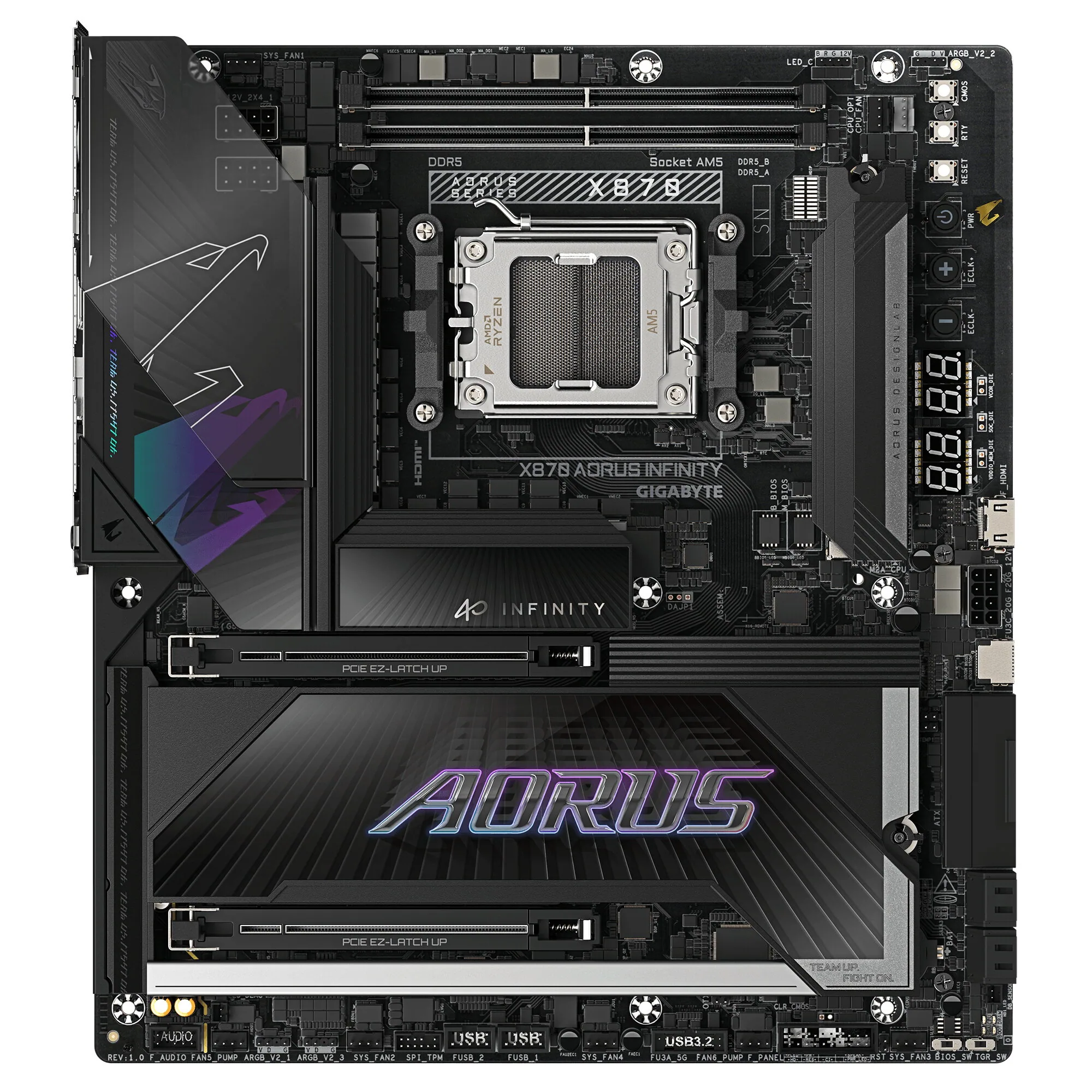 GIGABYTE X870 AORUS INFINITY Mainboard – Bild 2