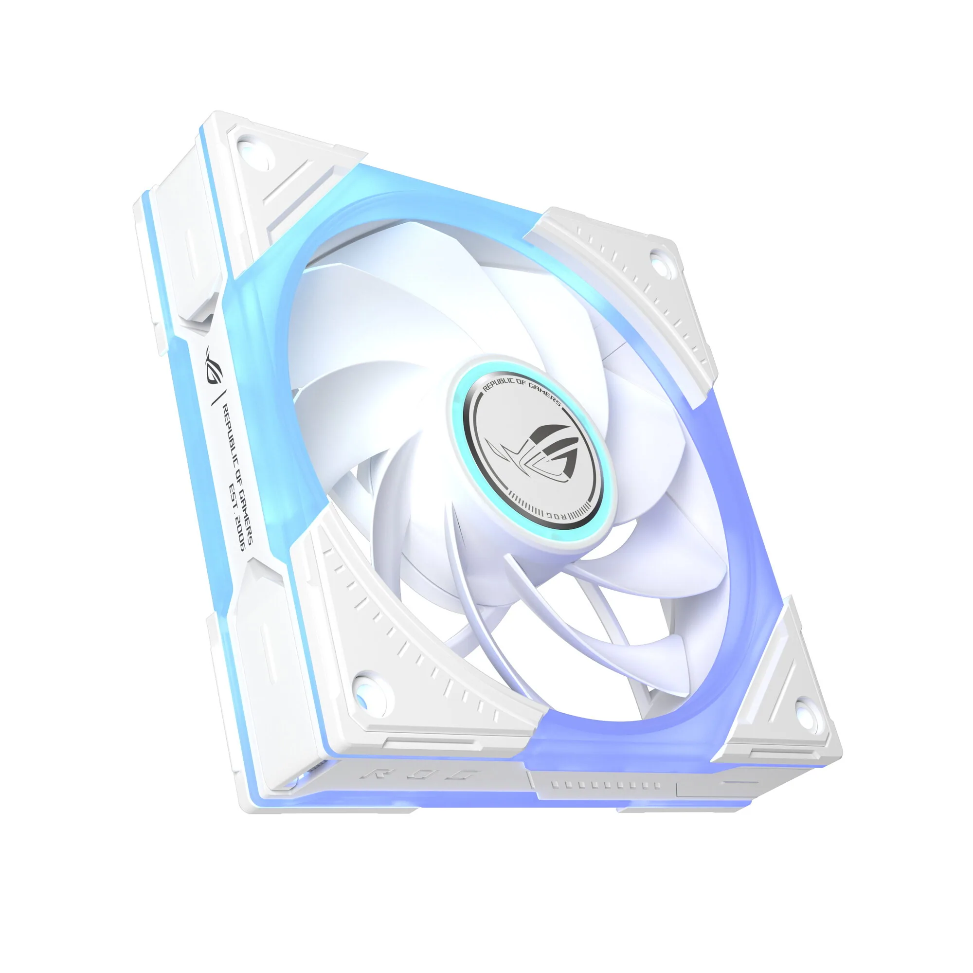 ASUS ROG Eurux GR120 ARGB Reverse Fan White Edition - Single Pack Computergehäuse Ventilator 12 cm Weiß 1 Stück(e) – Bild 1