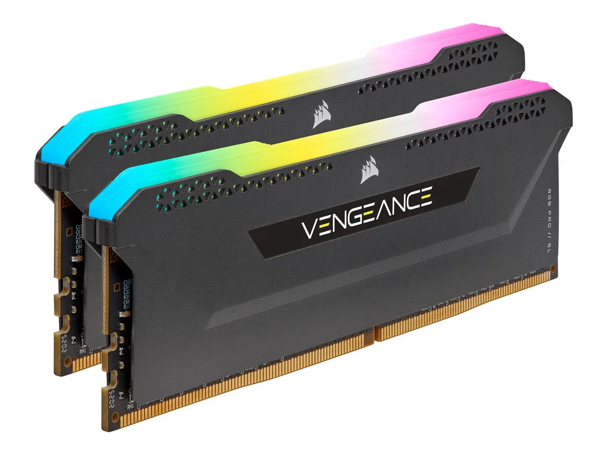 Corsair VENGEANCE RGB DDR4-3200 CL16 32 GB Kit (2x 16 GB) (CMH32GX4M2Z3200C16)