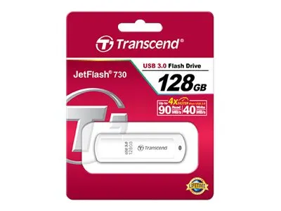 Transcend USB-Stick JetFlash 730 USB3.1 Weiß