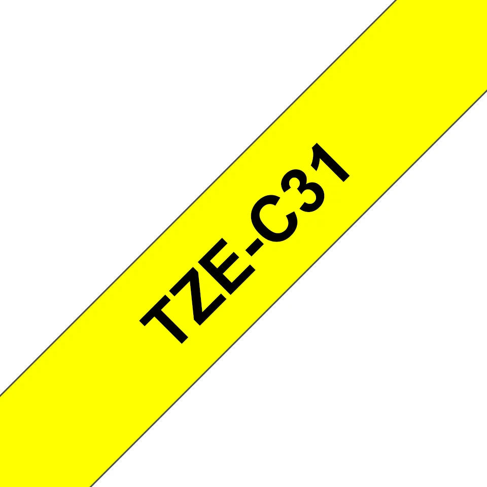 Brother TZE-C31 Etiketten erstellendes Band TZ – Bild 1