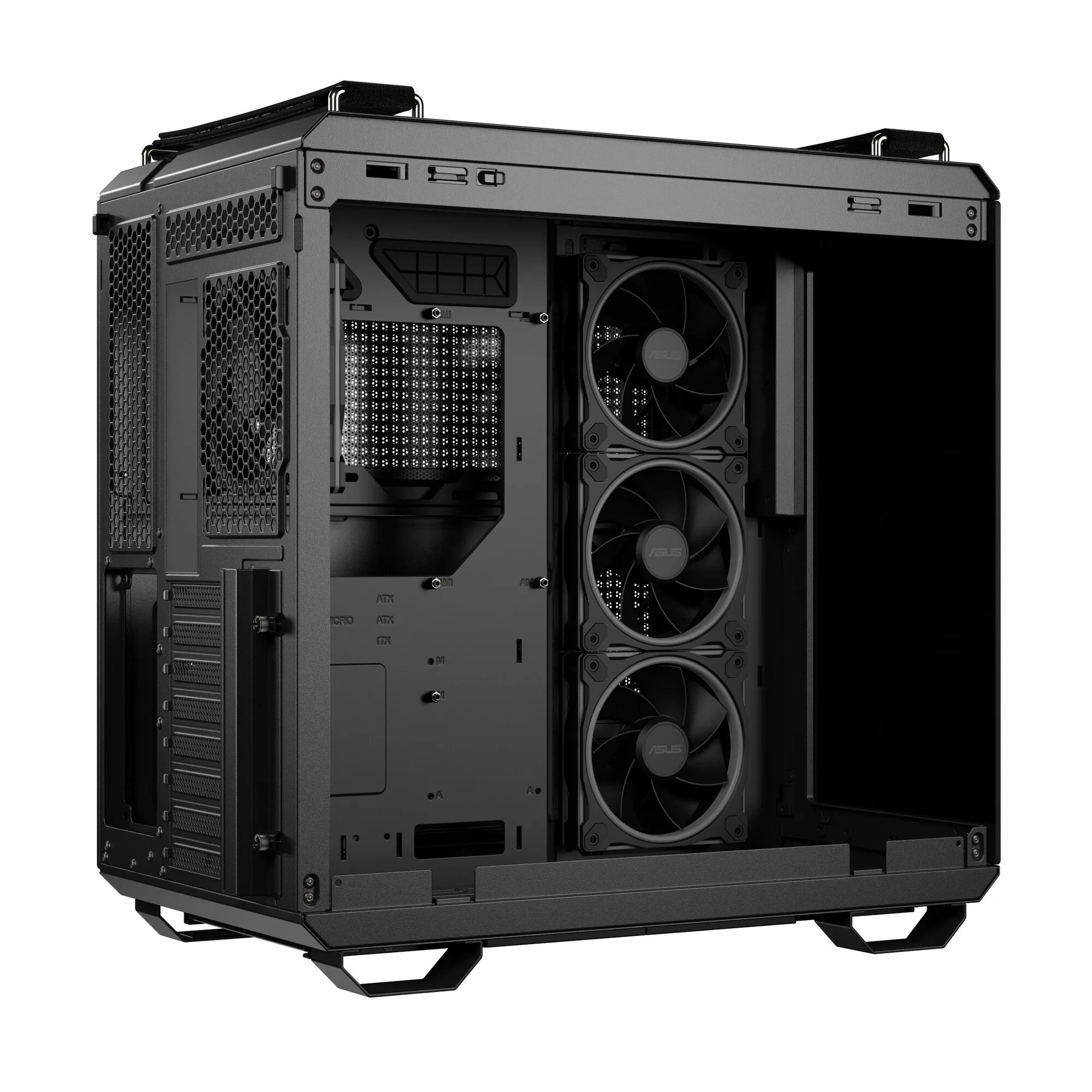 ASUS TUF GAMING GT502 Horizon TG ARGB Black Midi Tower Schwarz – Bild 5