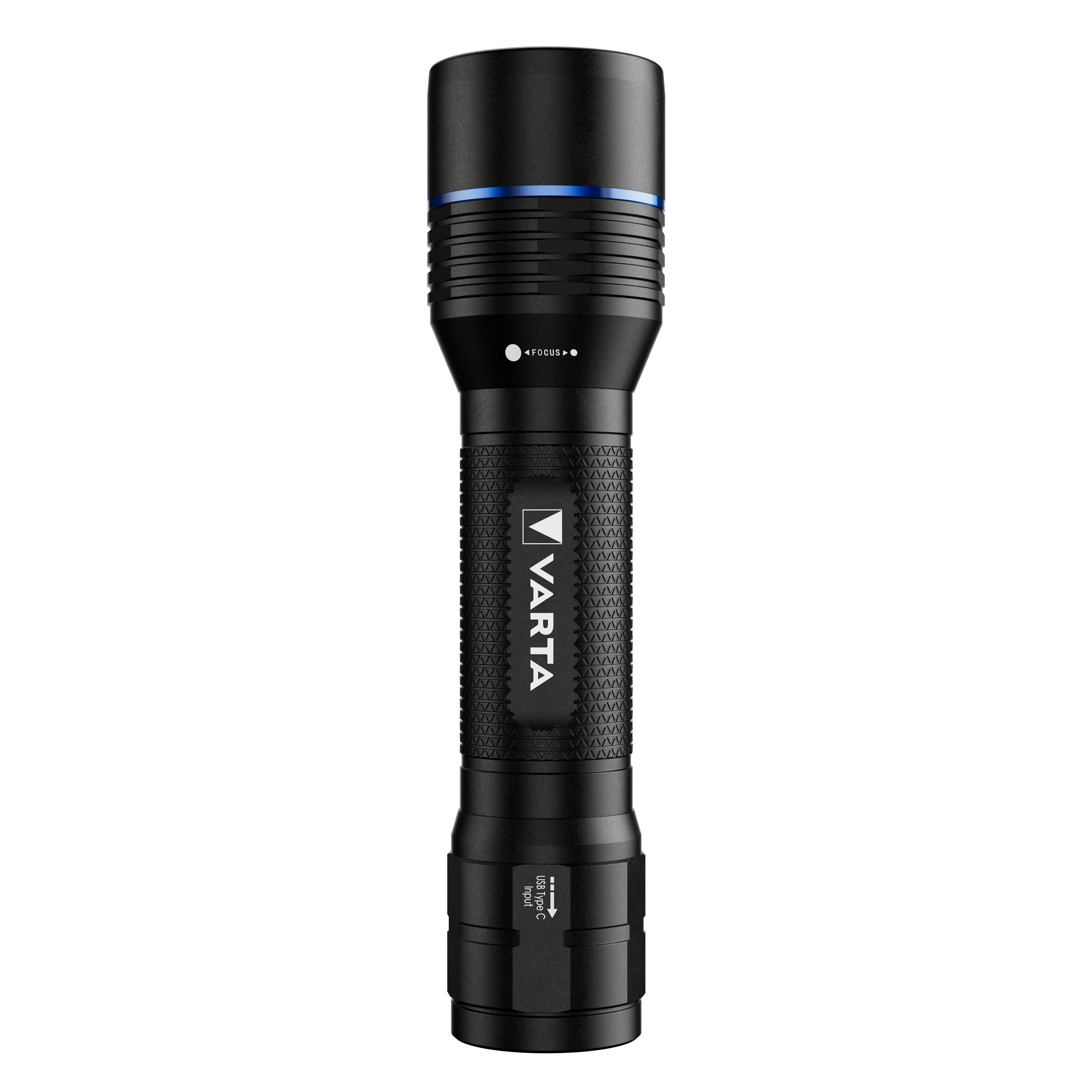 Varta Taschenlampe Aluminium F30R mit Akku