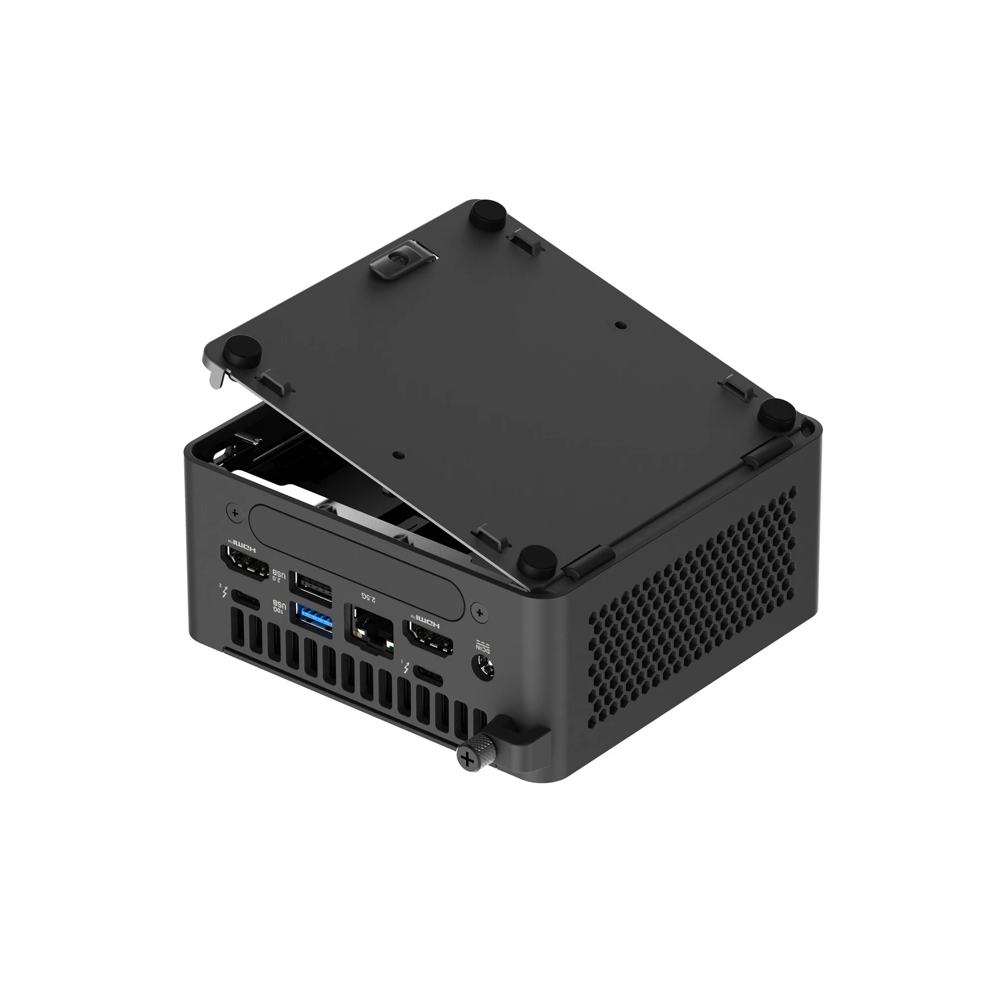 ASUS NUC 15 Pro Tall PC Kit RNUC15CRHU500002 (Intel Core Ultra 5 225H Prozessor, Intel Arc Grafik, Intel WiFi 7, Bluetooth 5.4, ohne Betriebssystem, mit EU-Netzkabel, bis 99 TOPS KI-Leistung, unterstützt OpenClaw & Hermes Agent, 24/7 Betrieb) – Bild 7