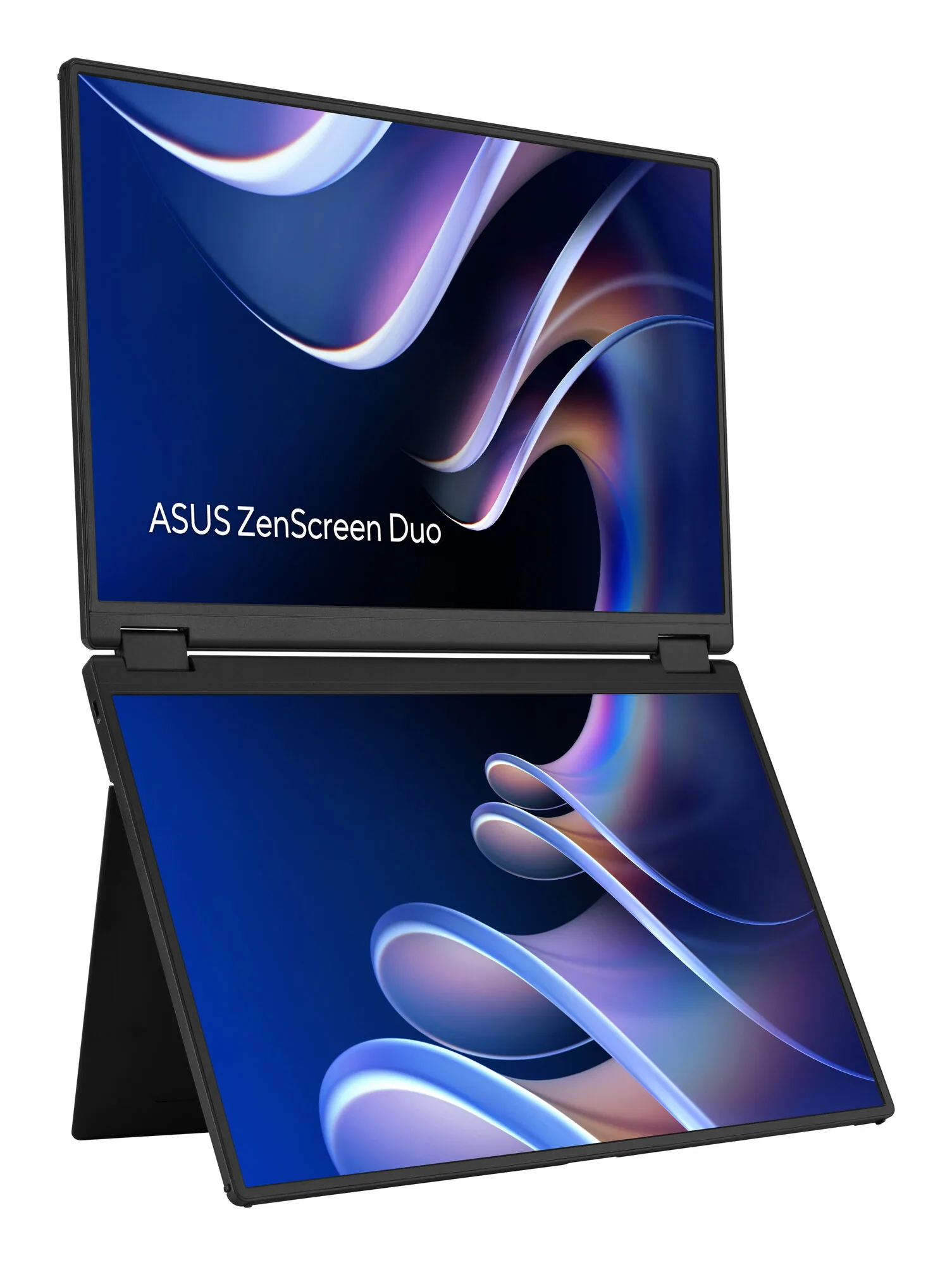 ASUS ZenScreen Duo MB14FCD Tragbarer Monitor Schwarz 35,6 cm (14") LCD 1920 x 1200 Pixel – Bild 1