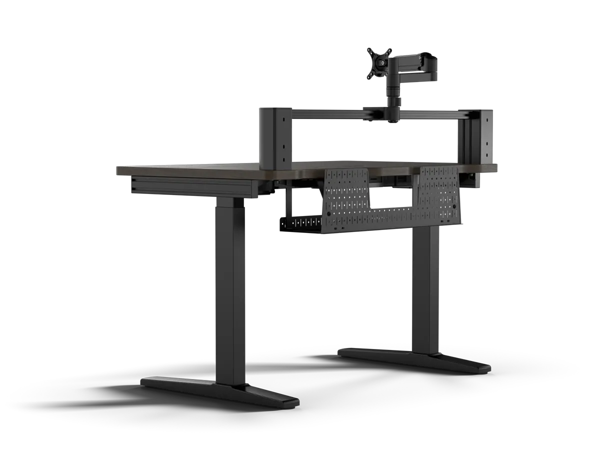 CORSAIR Gaming Tisch 4 Wood, einstellbare Höhe,inkl.TFT-Ar