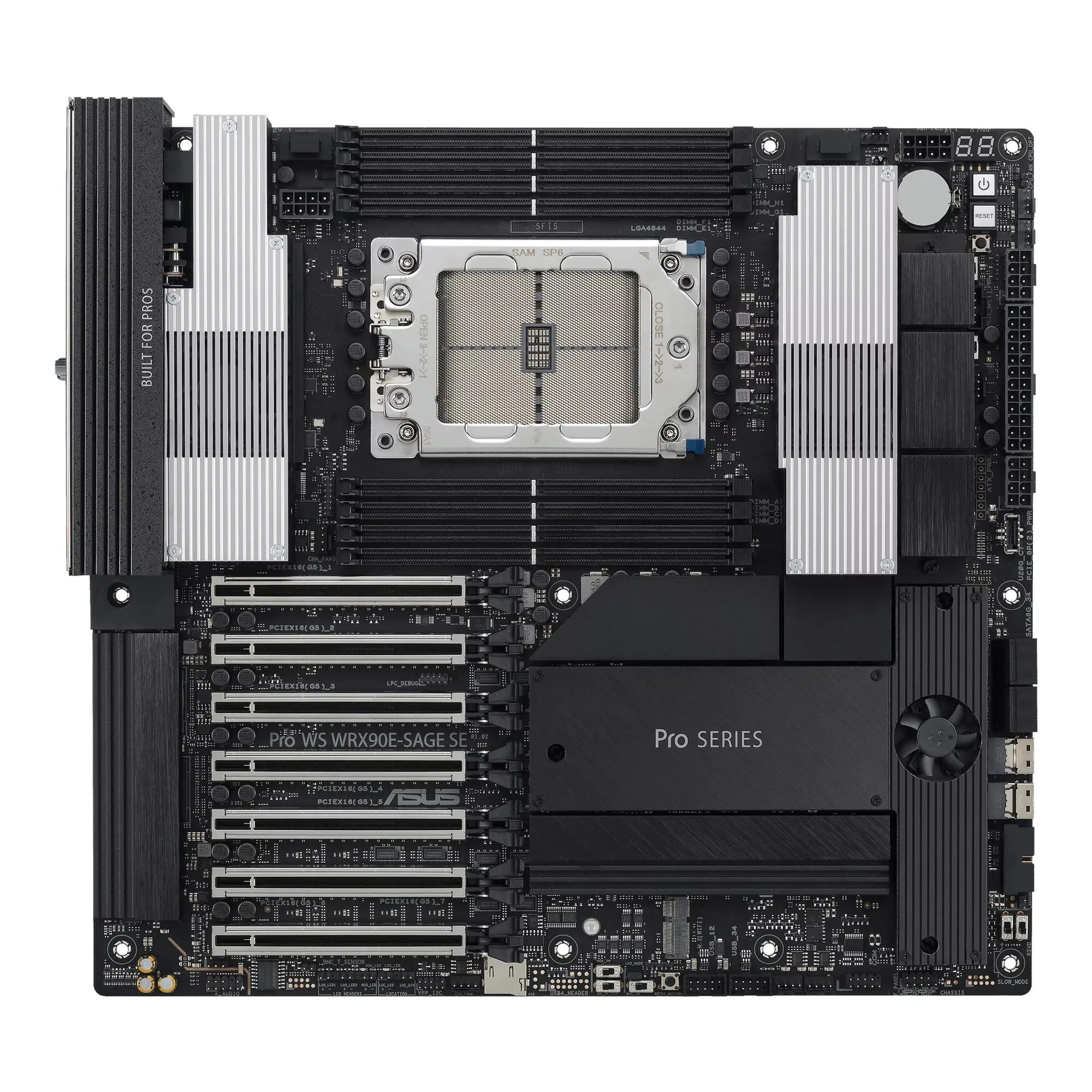 ASUS PRO WS WRX90E-SAGE SE AMD WRX90 Socket sTR5 EEB – Bild 7