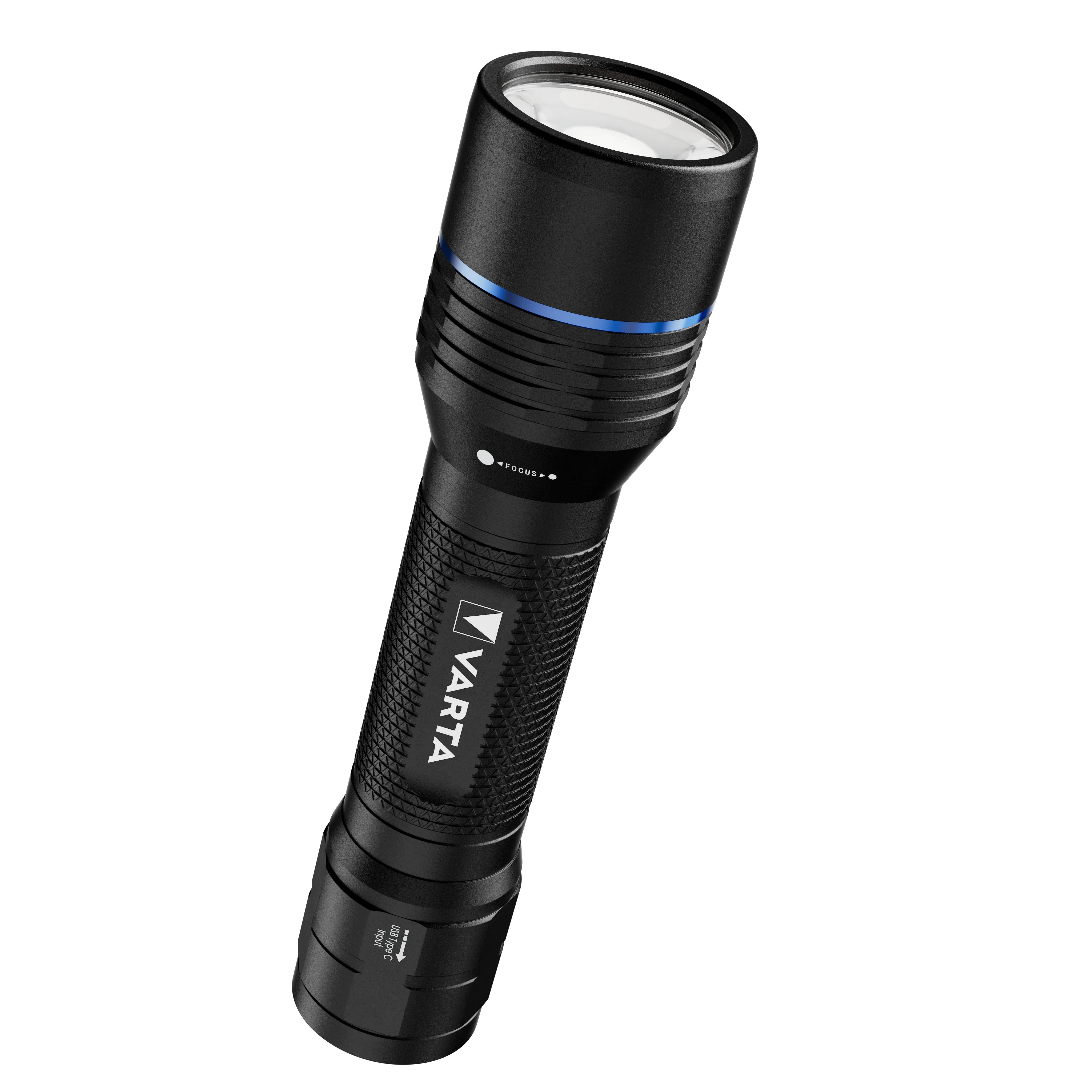 Varta Taschenlampe Aluminium F30R mit Akku