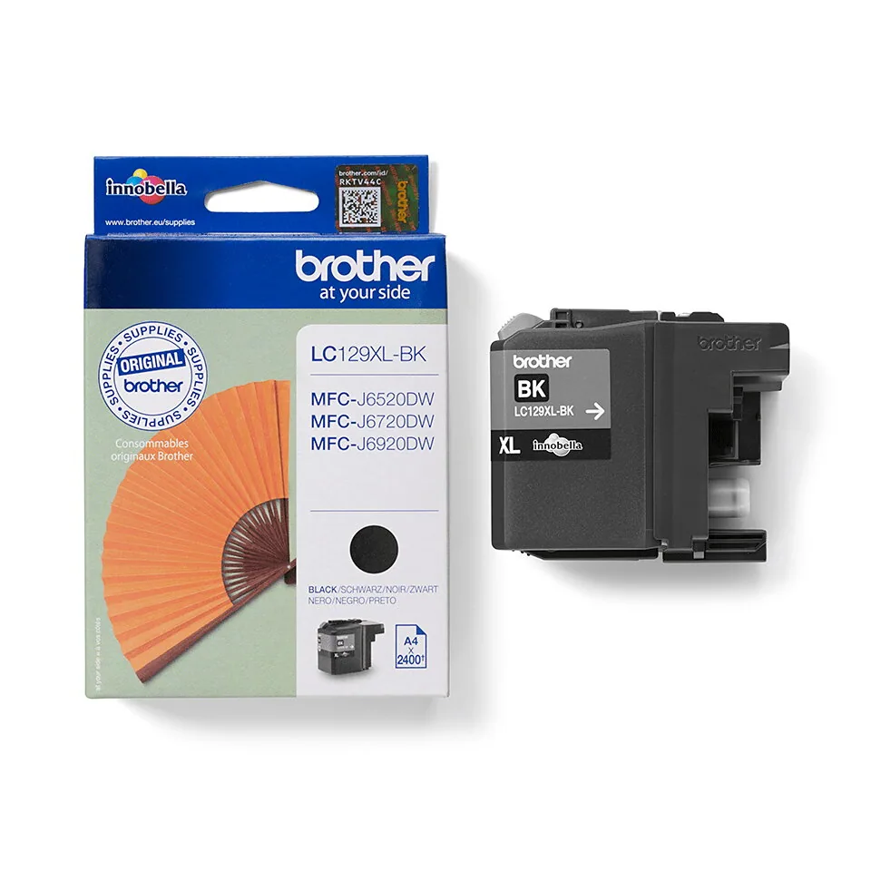 Brother LC129XLBK Druckerpatrone 1 Stück(e) Original Hohe (XL-) Ausbeute Schwarz – Bild 3