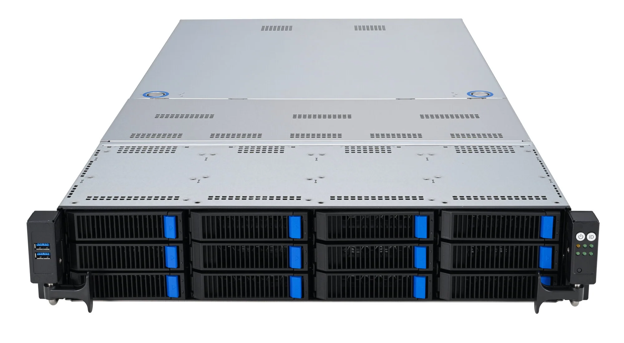 ASUS RS720A-E12-RS12 Socket SP5 Rack (2U) Grau – Bild 4