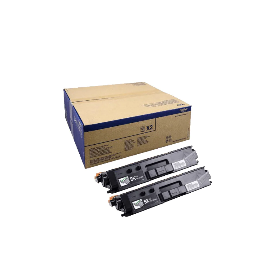 Brother TN-329BKTWIN Tonerkartusche 2 Stück(e) Original Schwarz – Bild 1